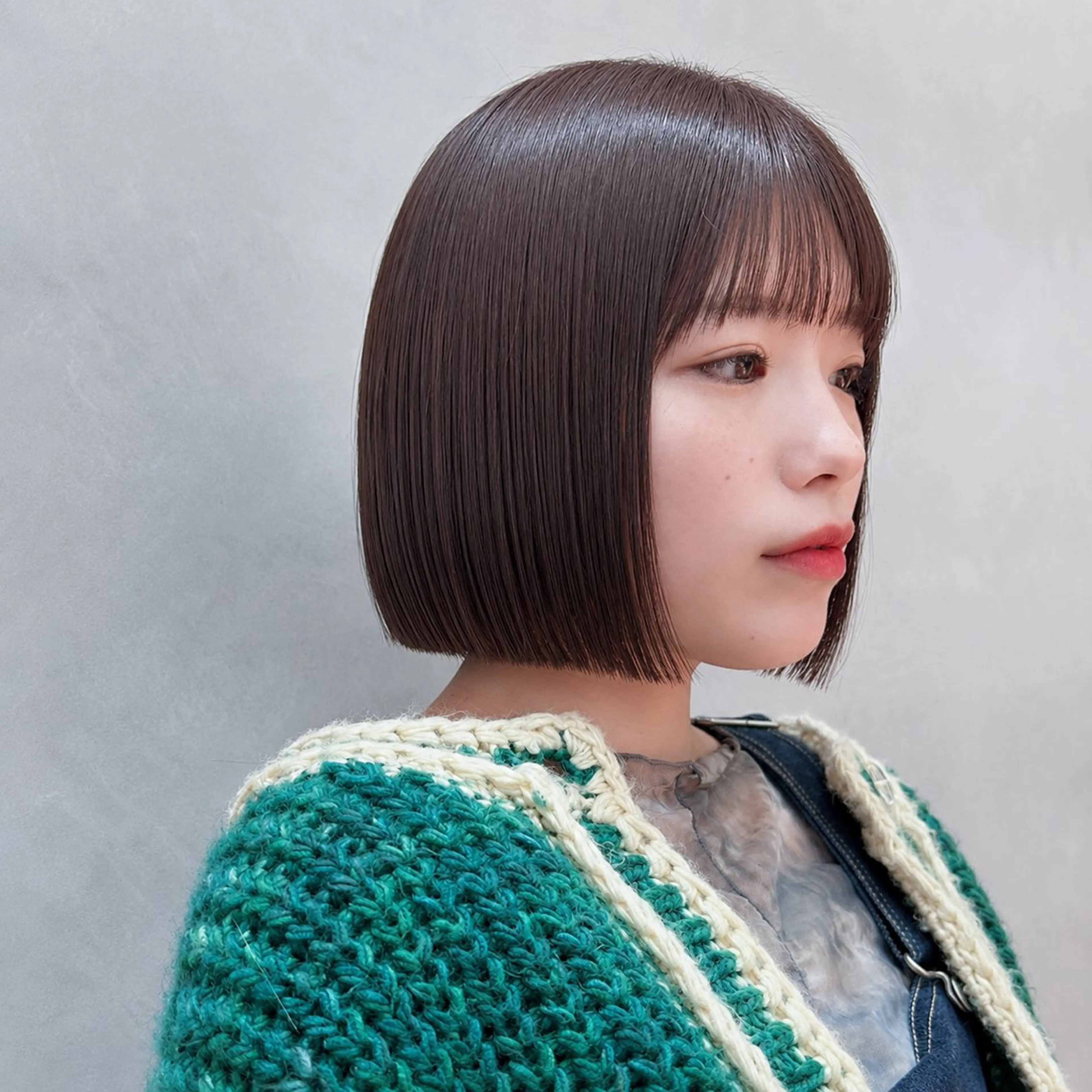 ショート カット トリートメント 韓国風/顔周り/レイ ヤー/北千住/凛太郎のヘアスタイル