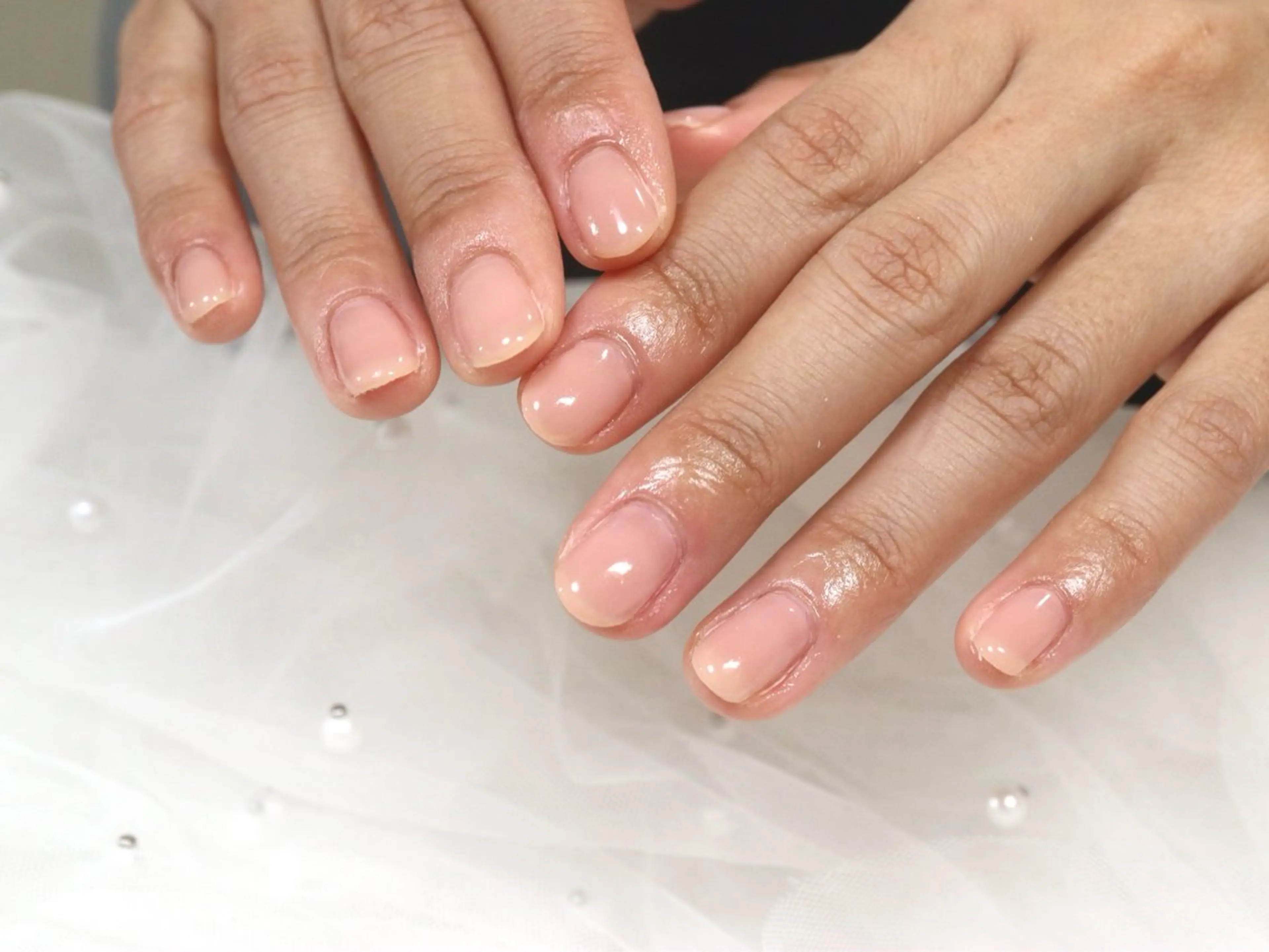 【オフ有り】うるツヤ長持ち🫧選べるワンカラー🎨🤍パラジェル変更🉑の写真