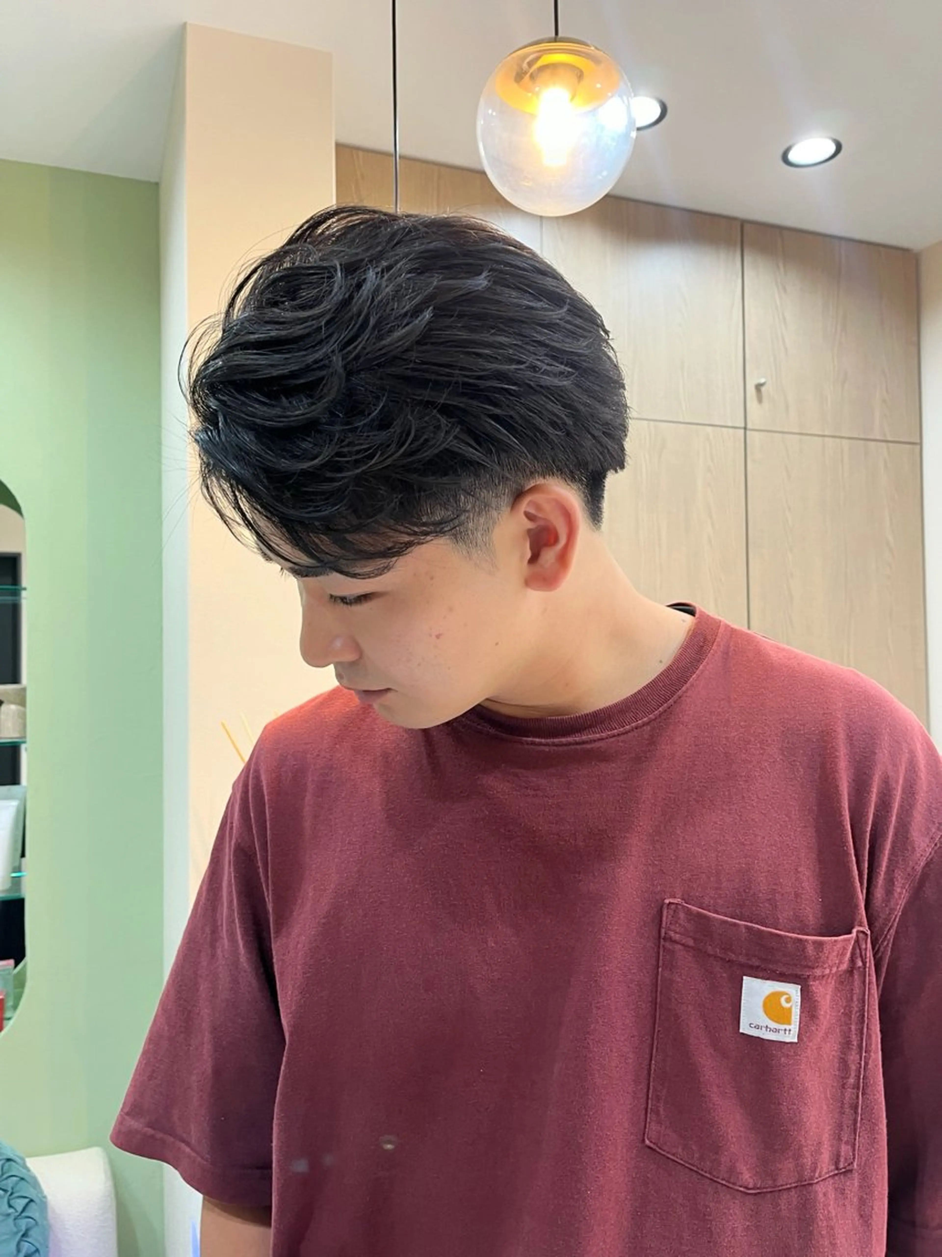 メンズ 中村 佳歩のヘアスタイル