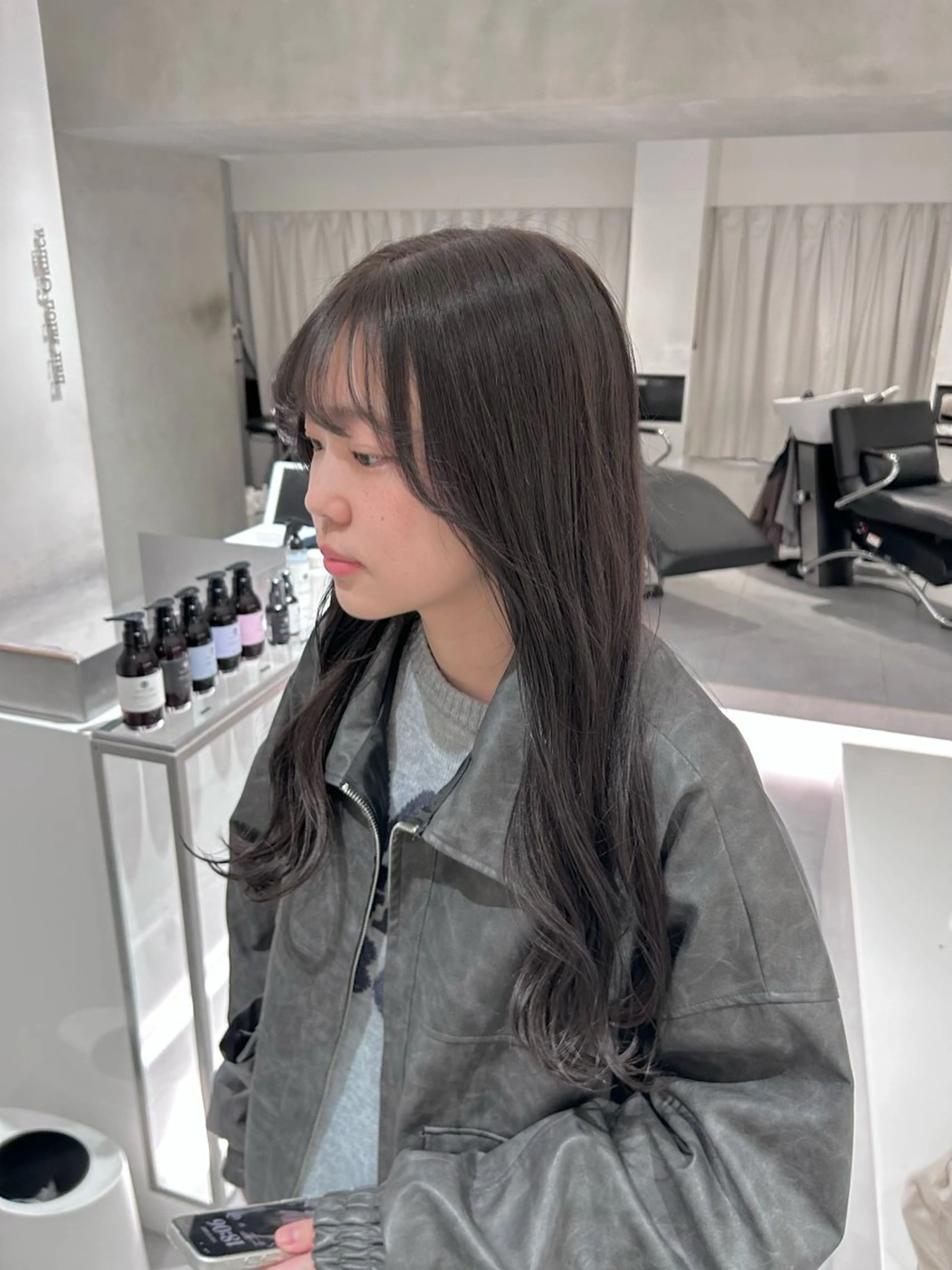ロング カラー 🪞透け感&韓国ヘア 🪞honokaのヘアスタイル
