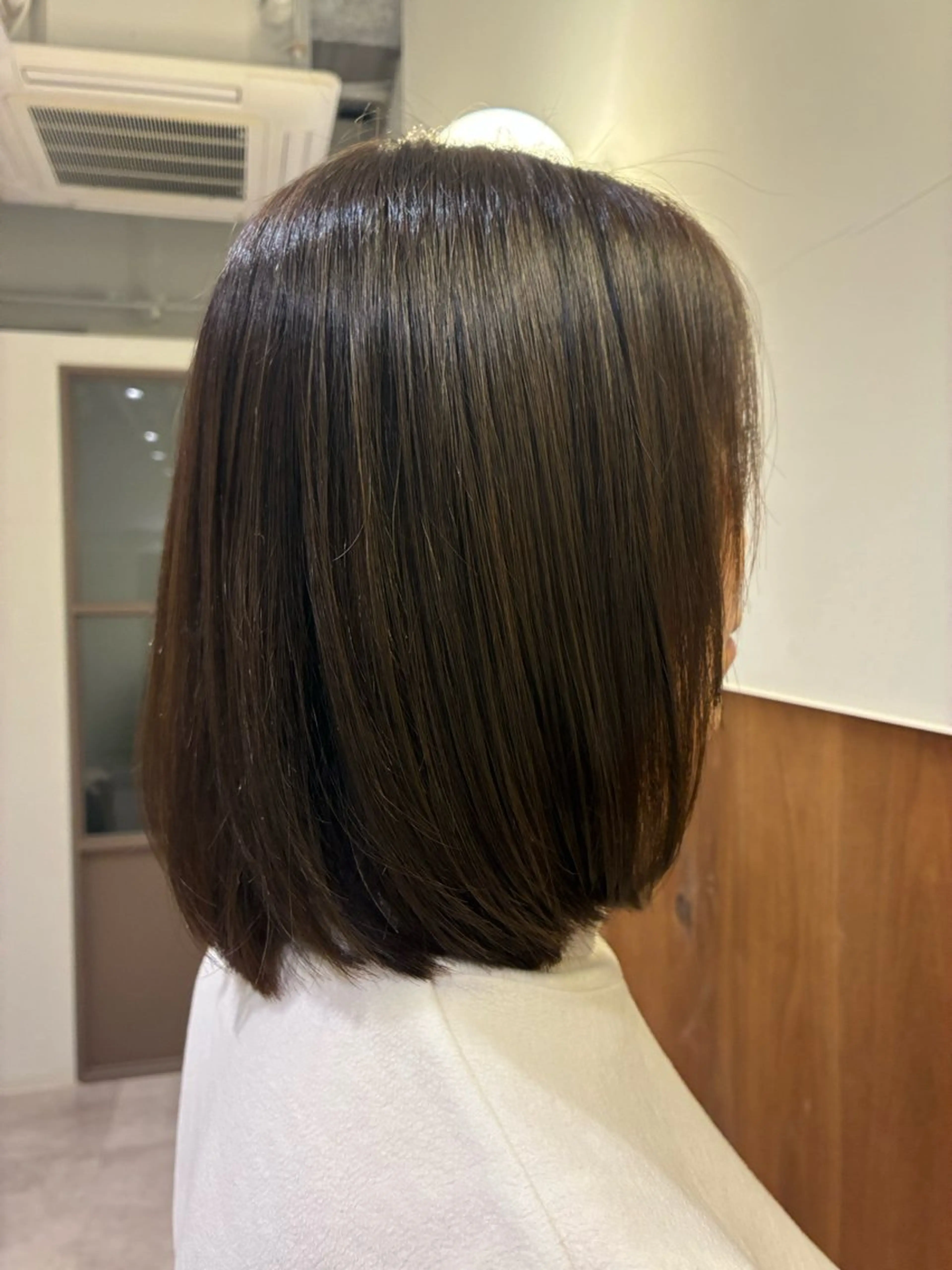 ミディアム カラー アッシュ オリーブアッシュ 縮毛矯正 ヘアカラー 🫧 みゆ🫧のその他イメージ