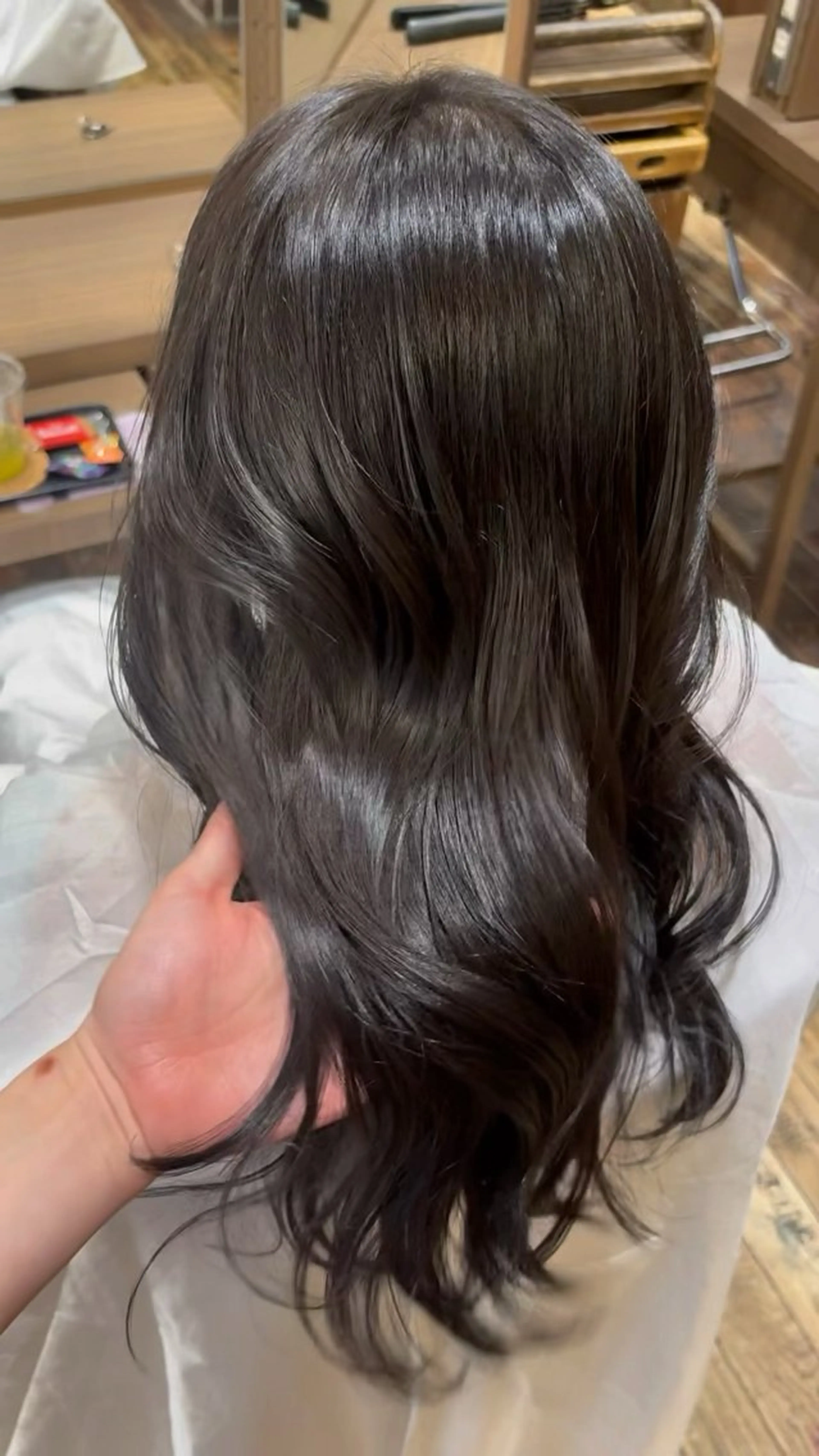 【quick hair care】🤍✂︎似合わせカット＋髪質改善カラー＋うる艶TR¥7700の写真