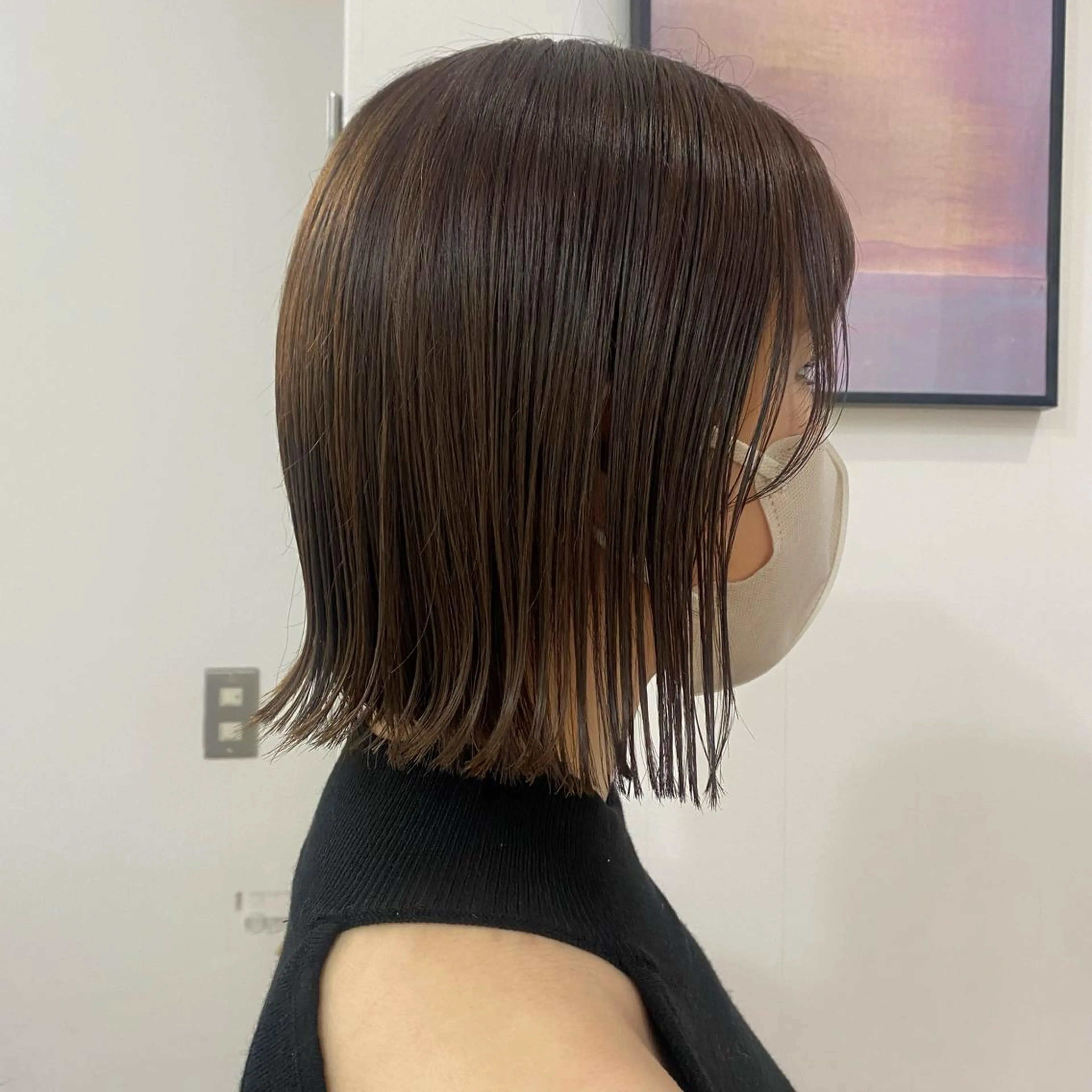 ショート カラー 🪭risa 暖色/レイヤー🪭のヘアスタイル