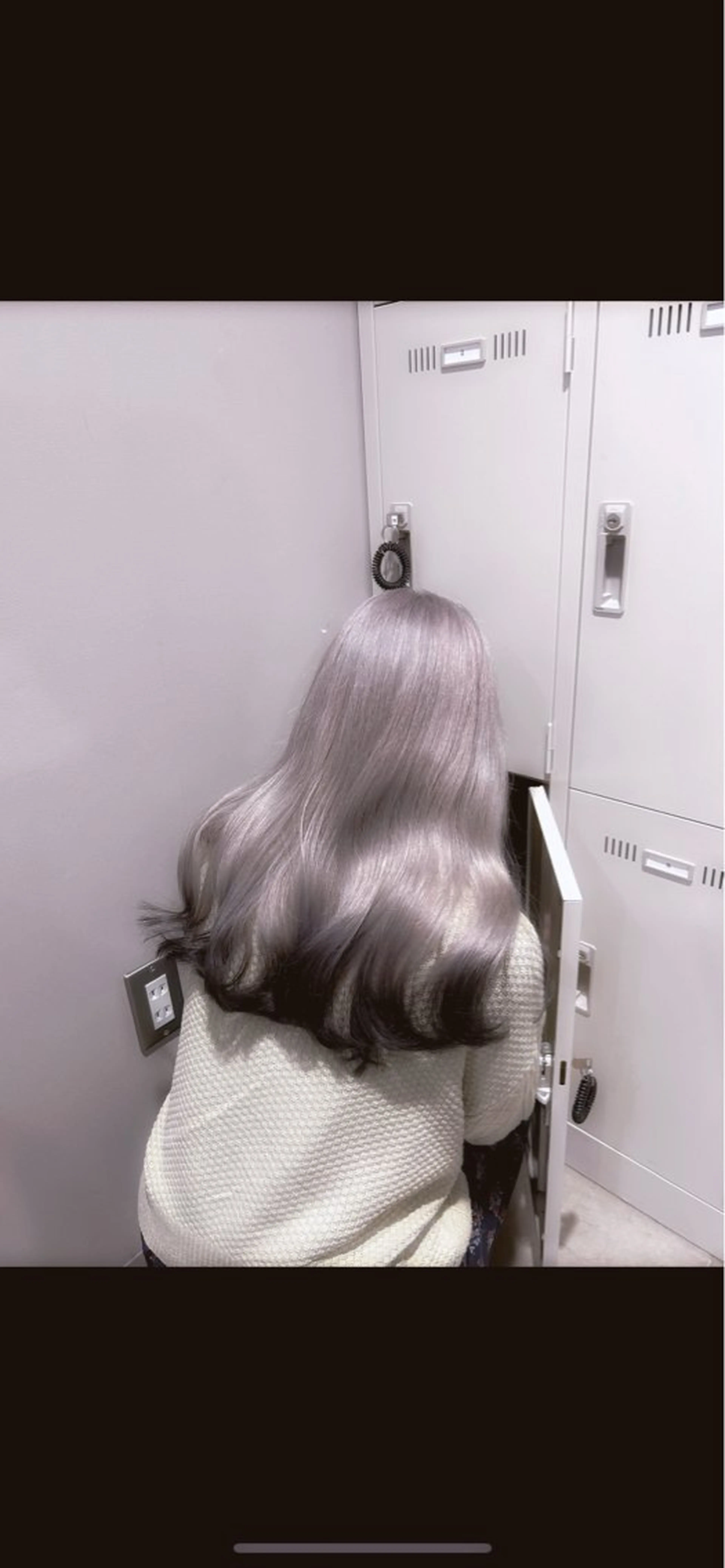 ロング カラー ヘアカラー ヘアセット 韓国/トレンド レイヤー【101】のヘアスタイル