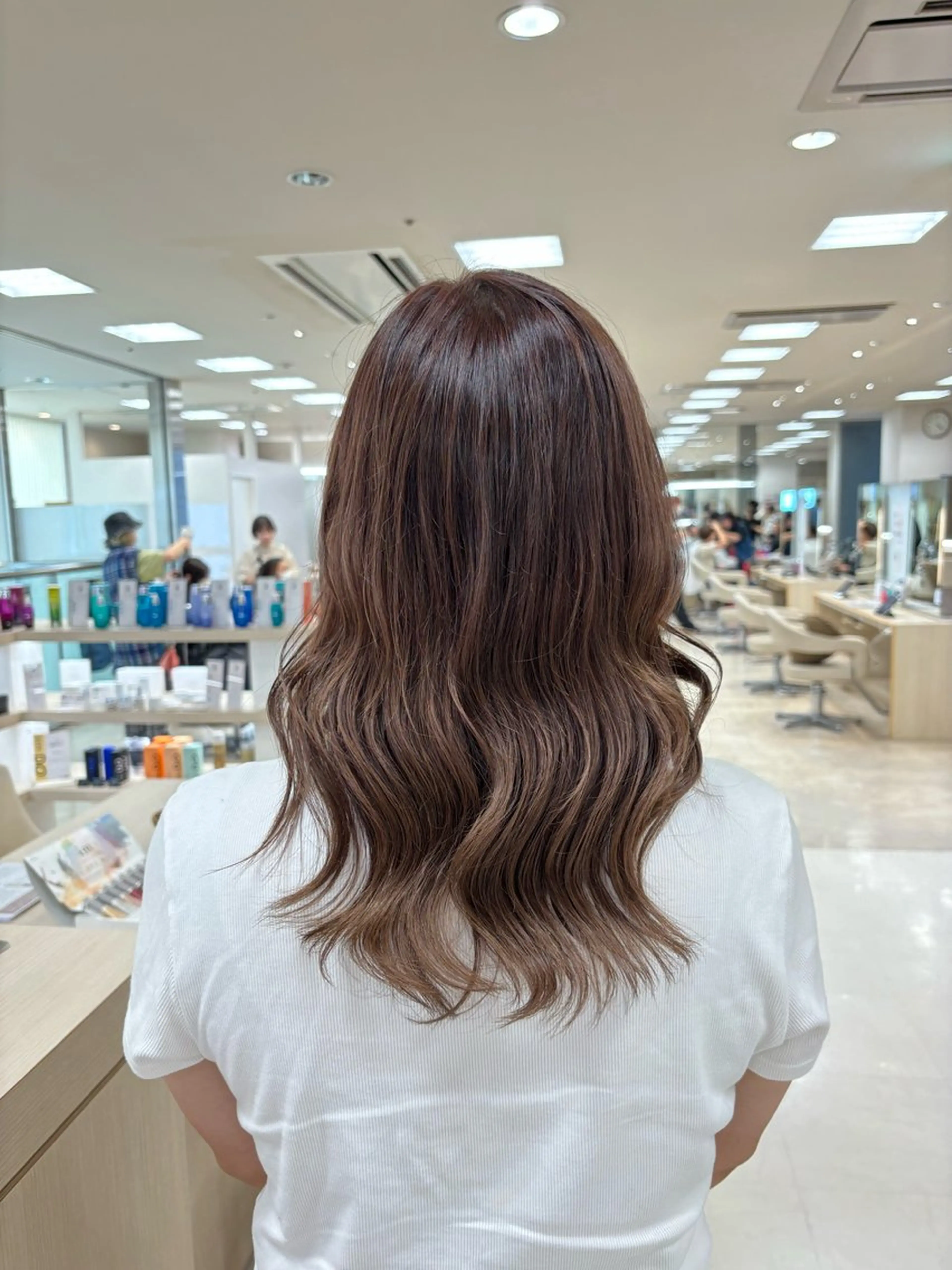 カラー 🎀暖色カラー/透明 感カラー/ひな🎀のヘアスタイル