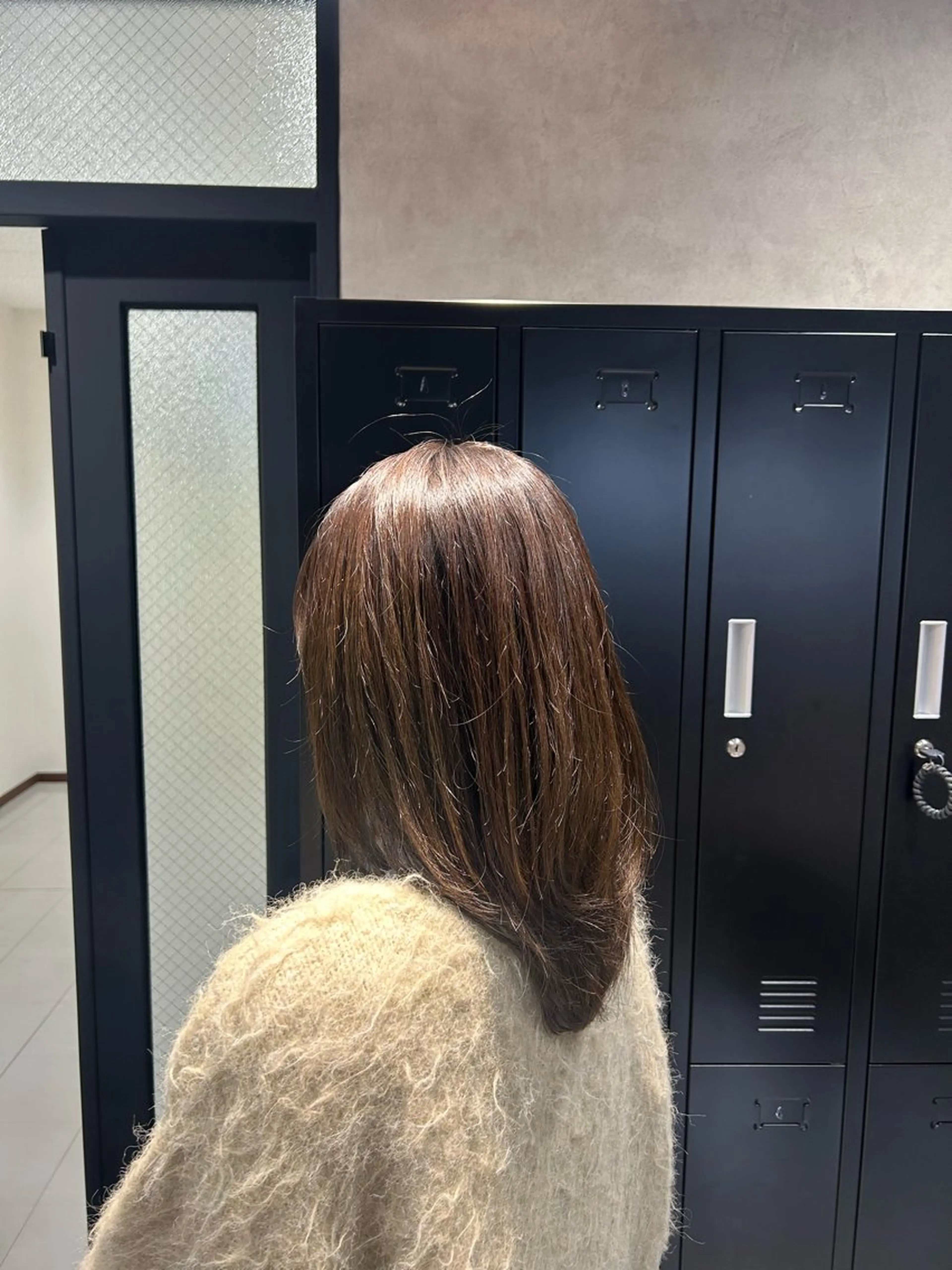 セミロング カラー 《.Xian》リク /透明感/メンズのヘアスタイル