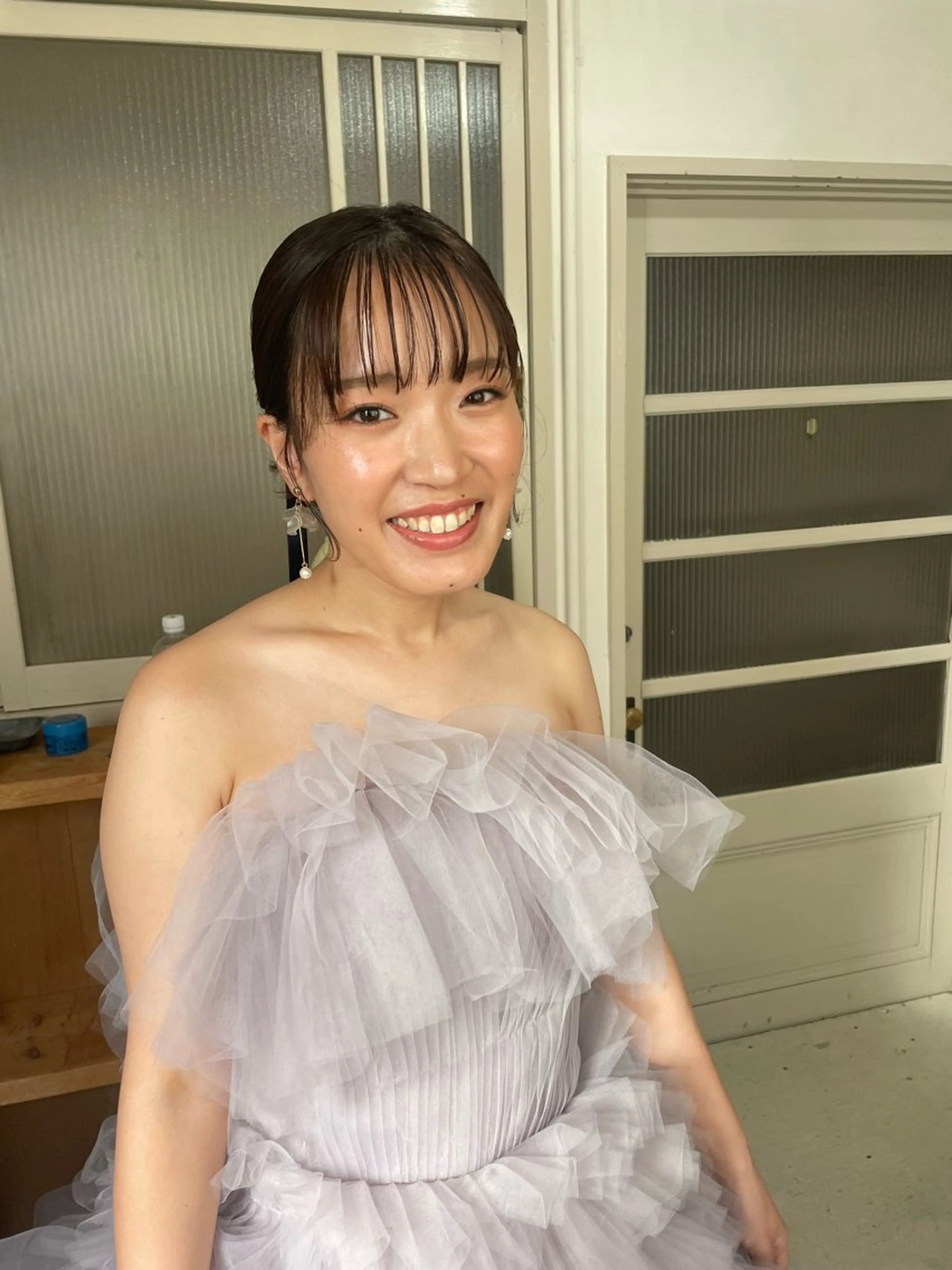 セミロング 久井 由香のヘアスタイル