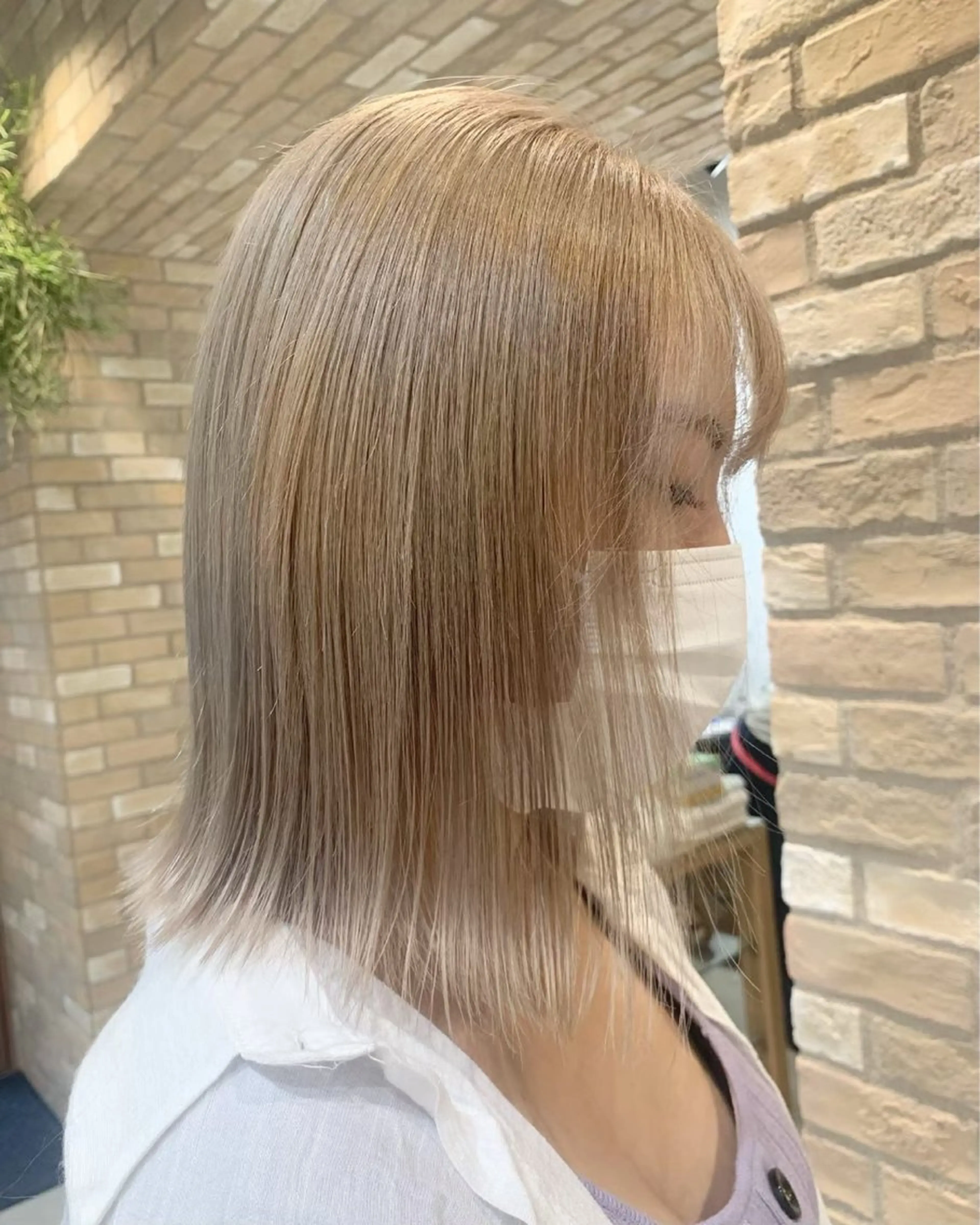 カラー 🌸cocomi🌸 透明感カラー🩶パリのヘアスタイル