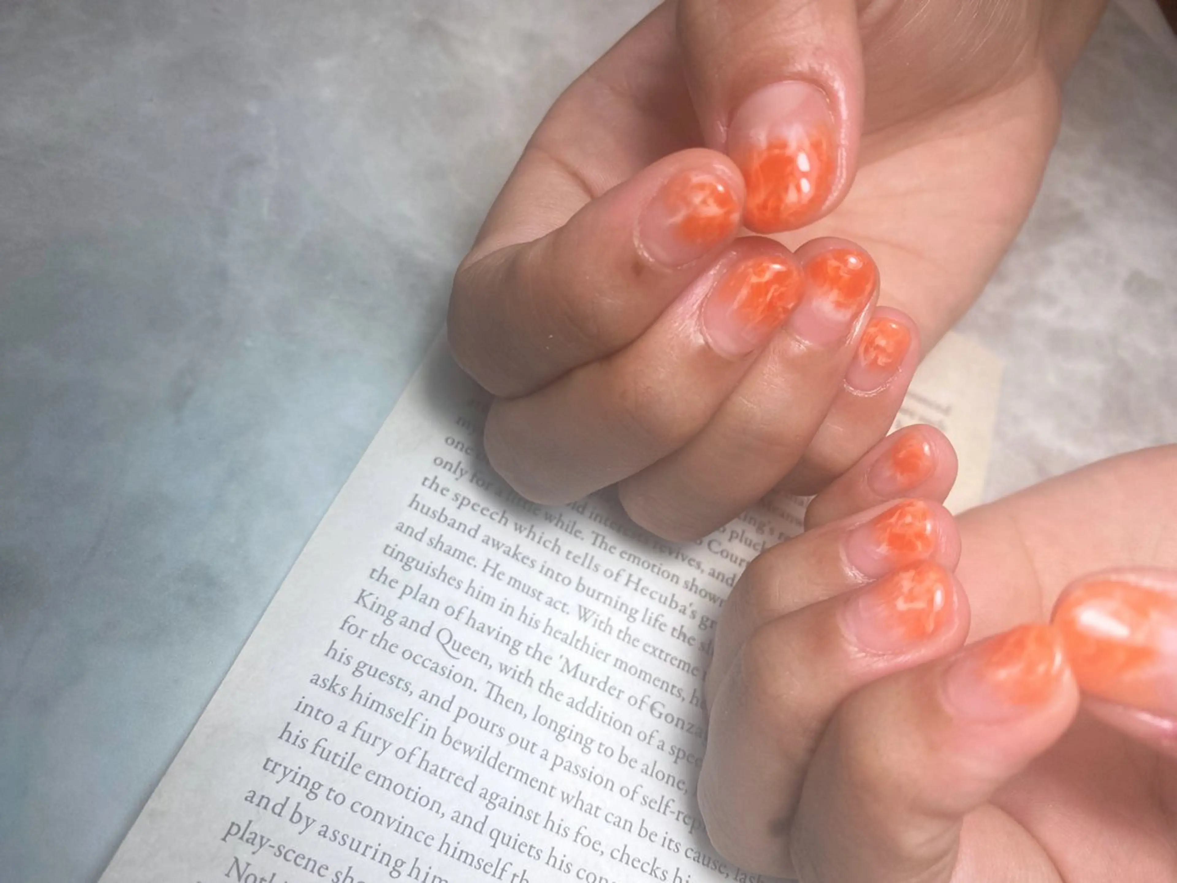 ネイル 大理石ネイル(マーブル) 🌿Charme🌿 MAIのネイルデザイン