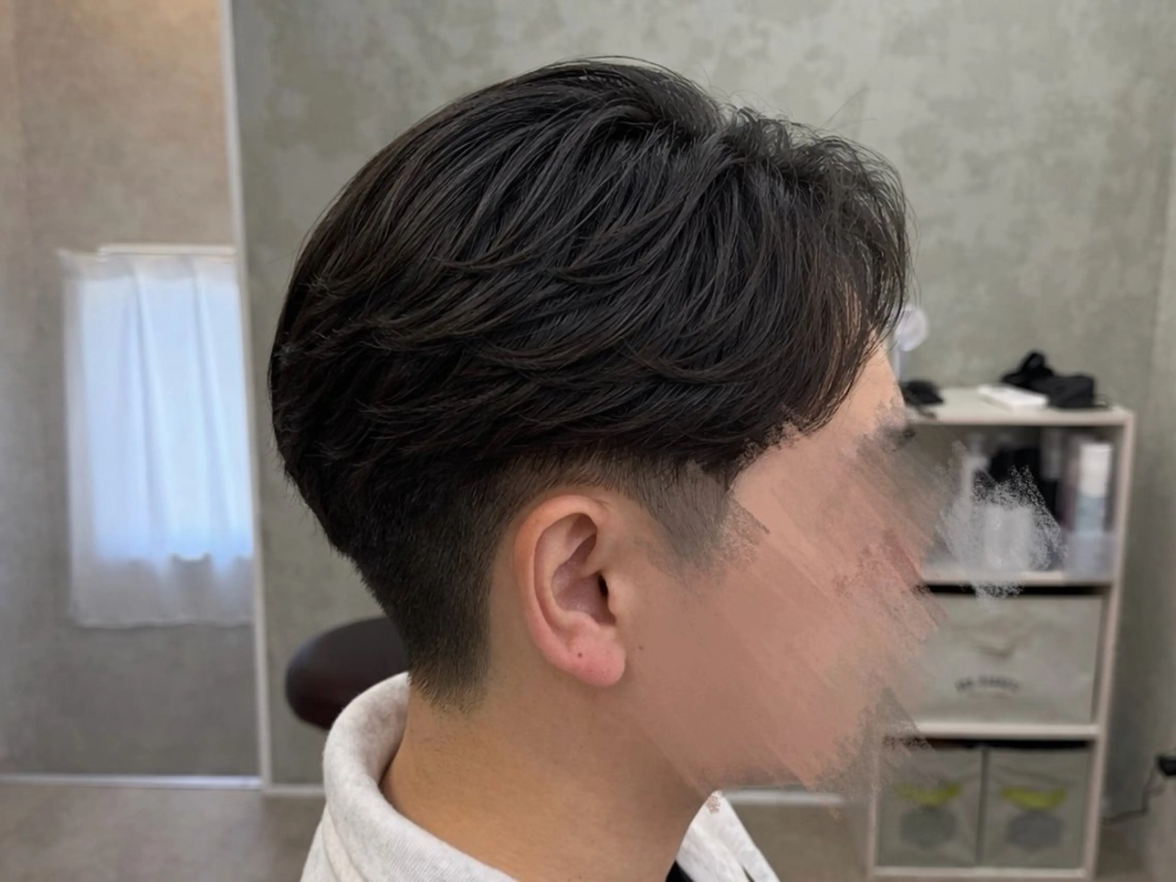 メンズ ニュアンスパーマ🌀 毛流れ🩶イザベラのヘアスタイル