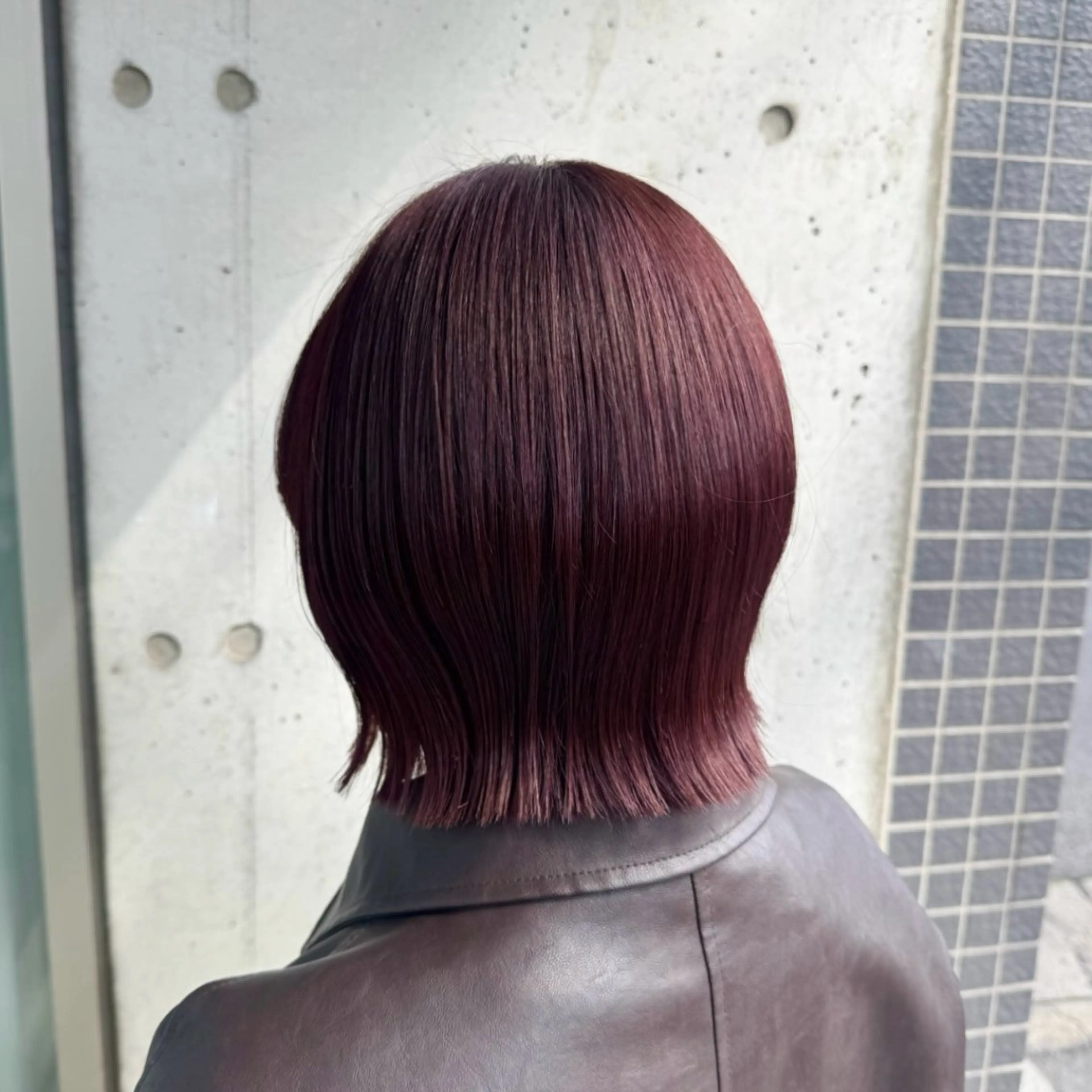 ショート カラー カット ヘアカラー トリートメント 田島拓海 ボブカットのヘアスタイル