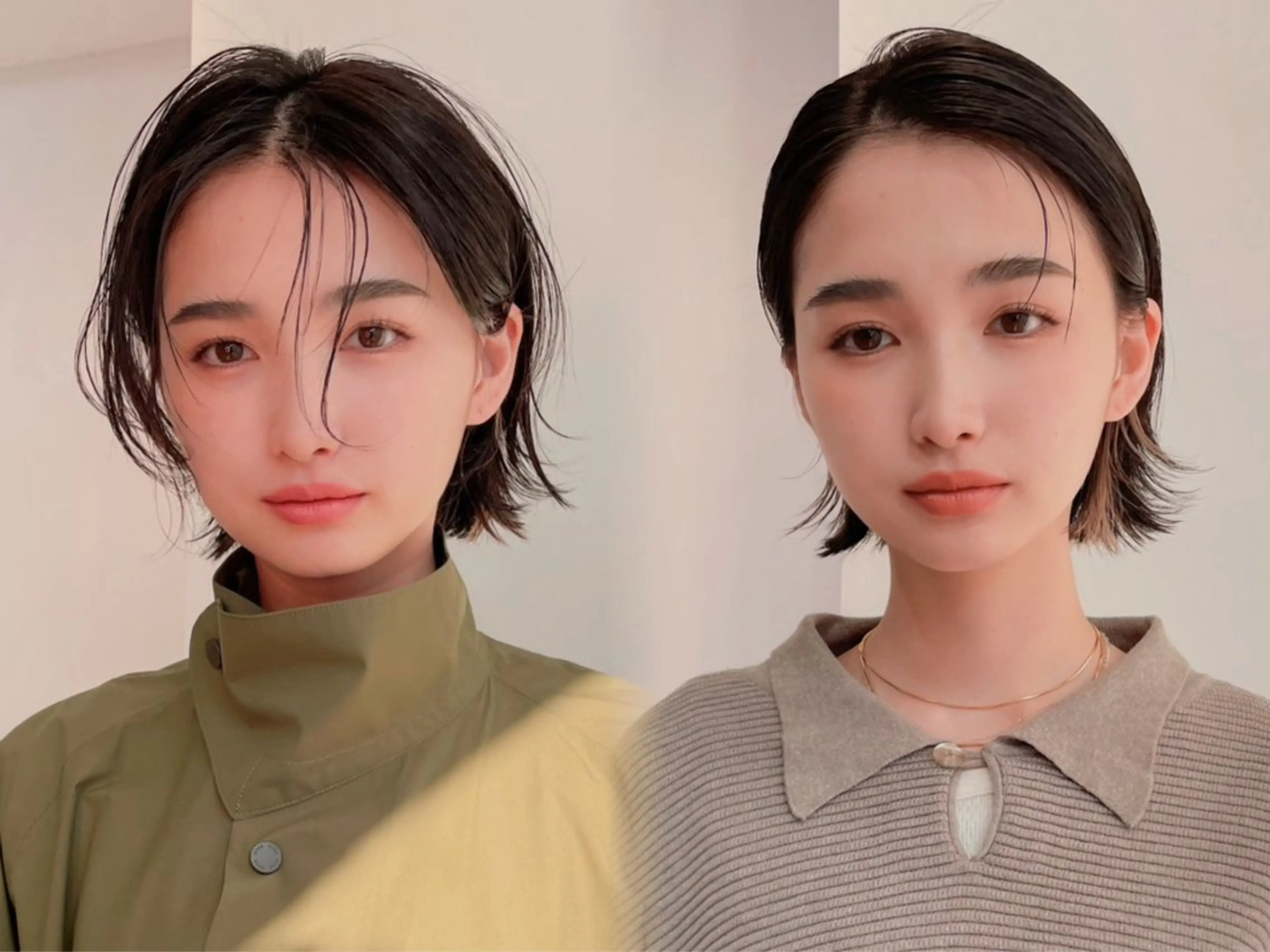 ショート ボブ カット ショート　ボブ メンズ　パーマのヘアスタイル