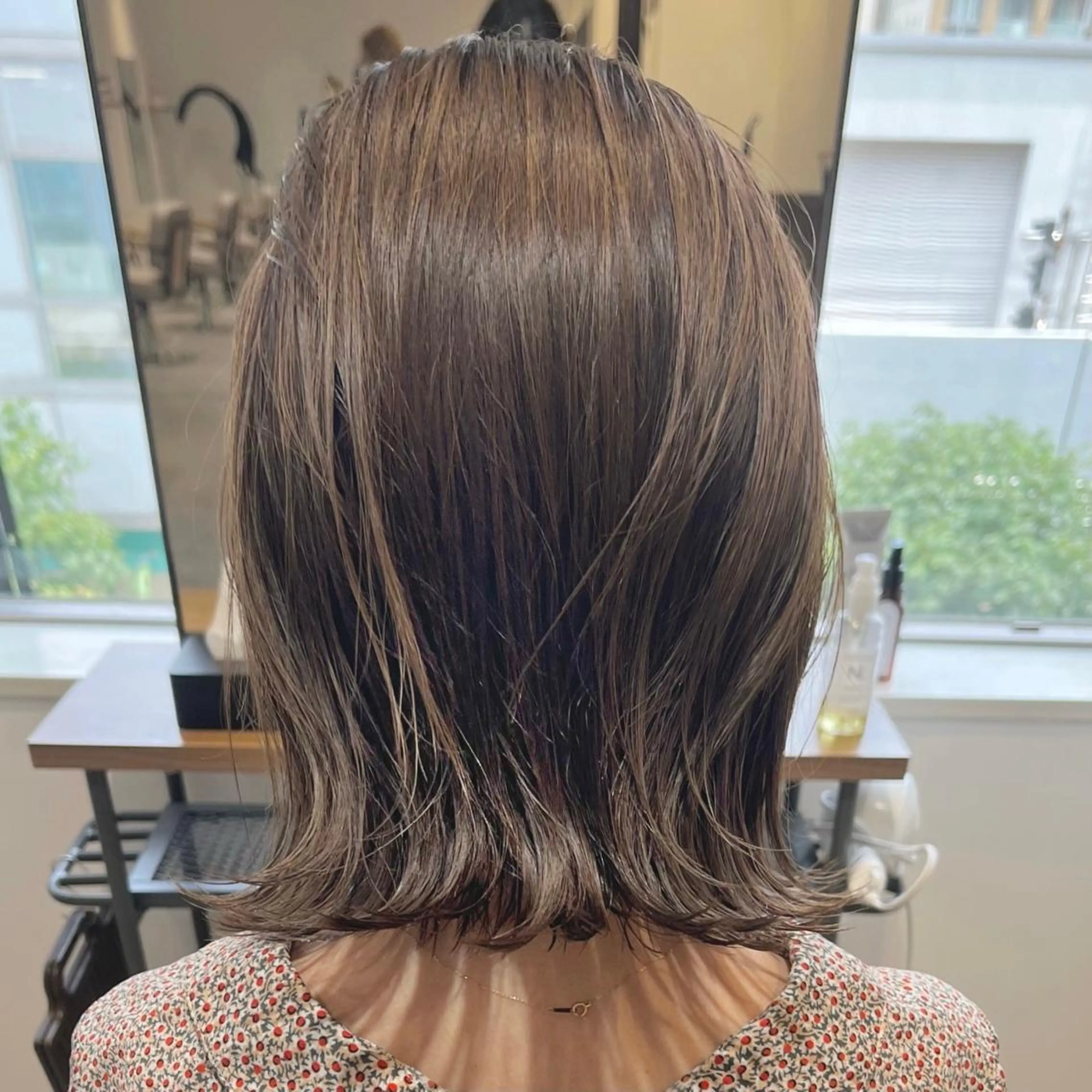 ミディアム 外ハネヘア 🌈似合わせカット 中村隆寛のヘアスタイル