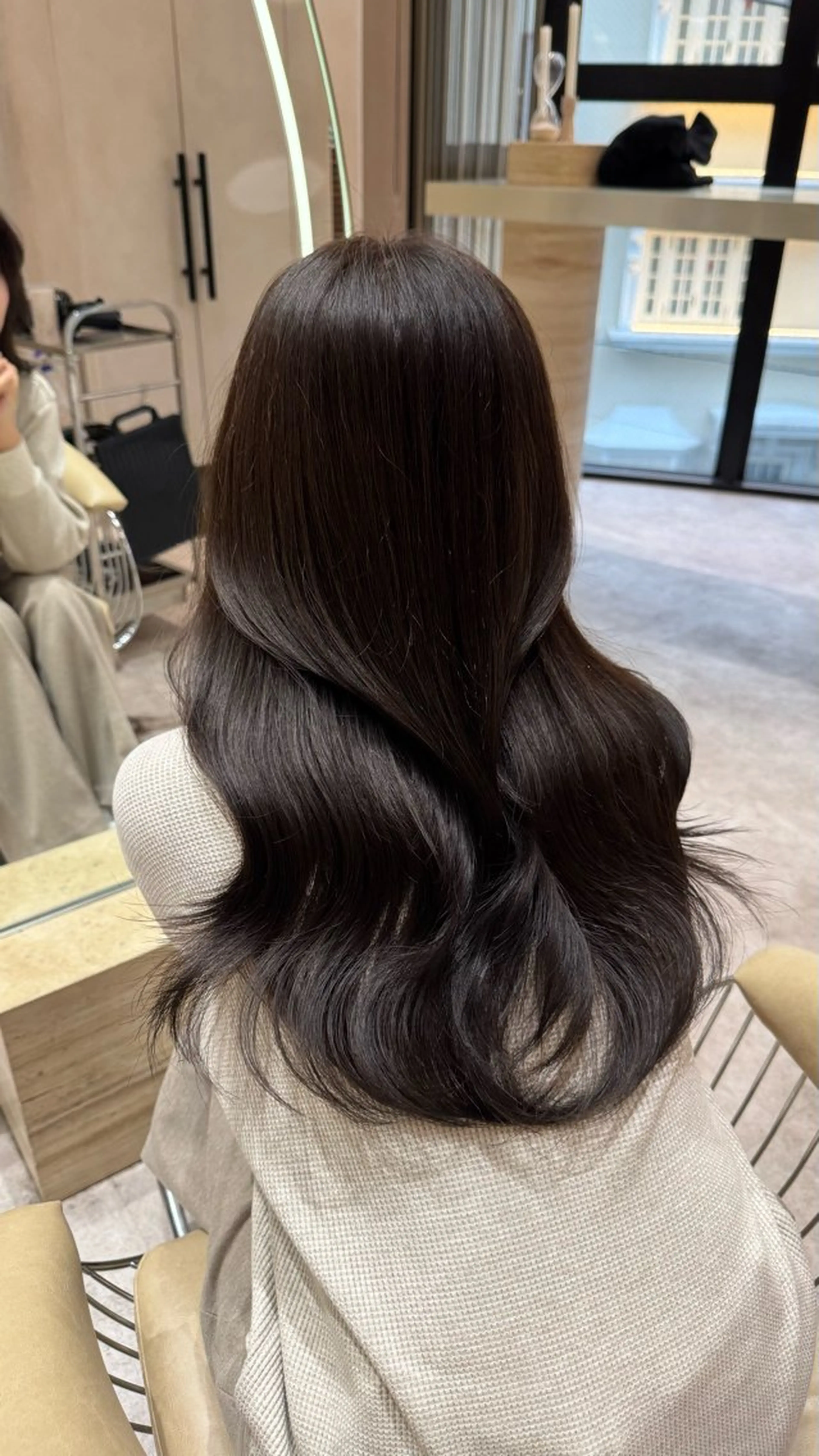 セミロング カット ヘアカラー トリートメント 韓国ヘア/館林美容室 /髪質改善/涼のヘアスタイル