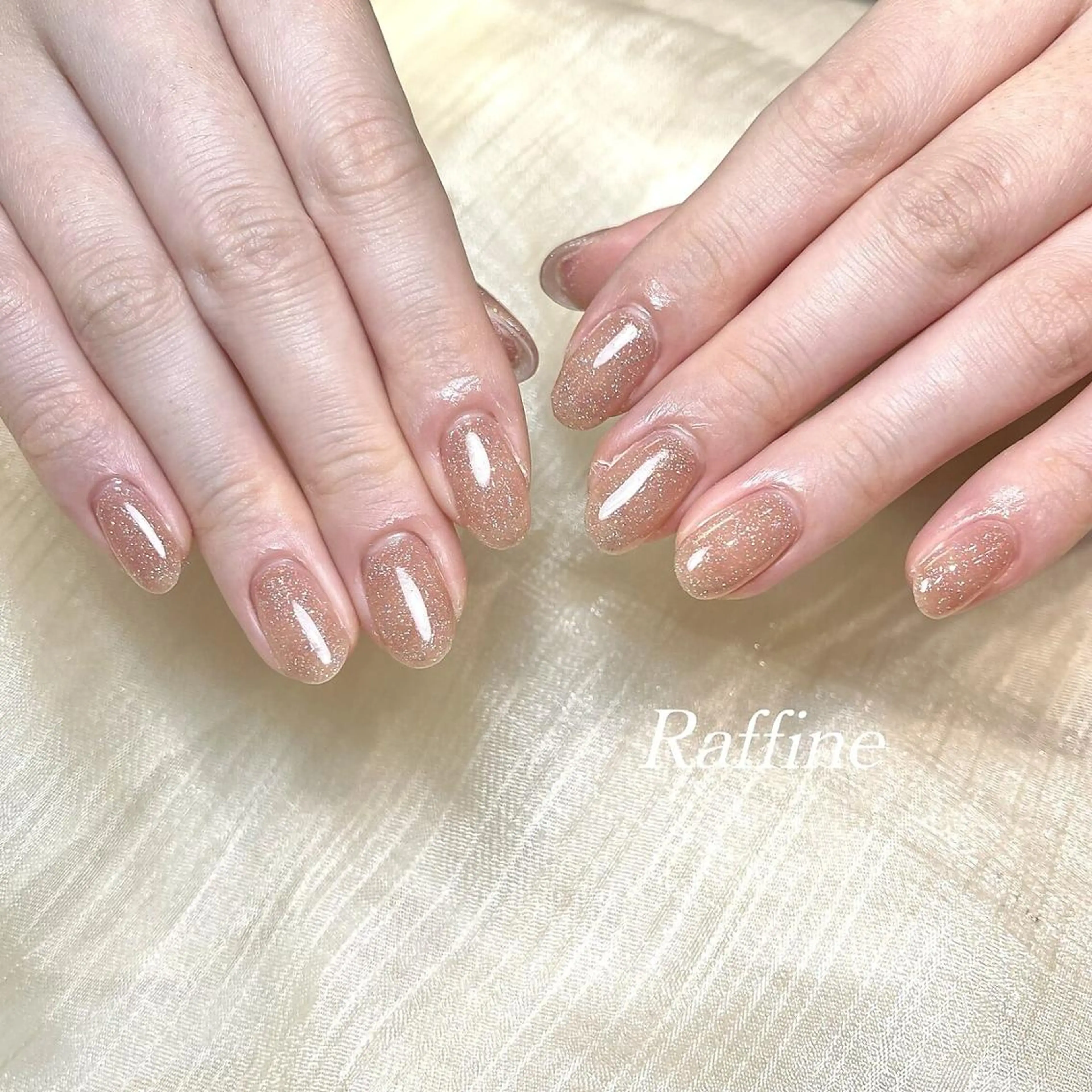 ネイル ハンドネイル RAFFINE haru🦋🩵のネイルデザイン