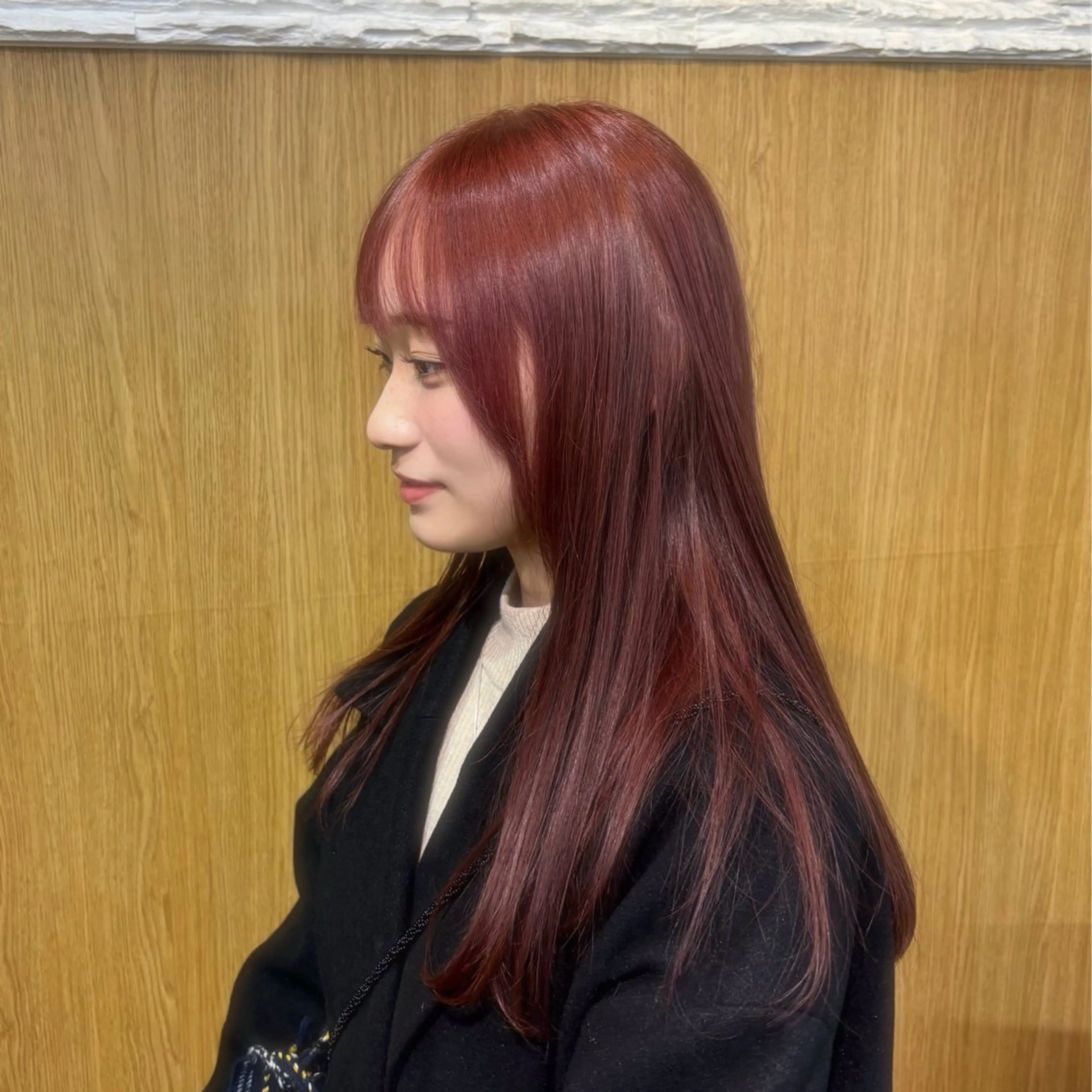 ロング カラー ピンクカラー ヘアカラー PATIONN所属・透明感/ベージュ/ yuna.のヘアスタイル