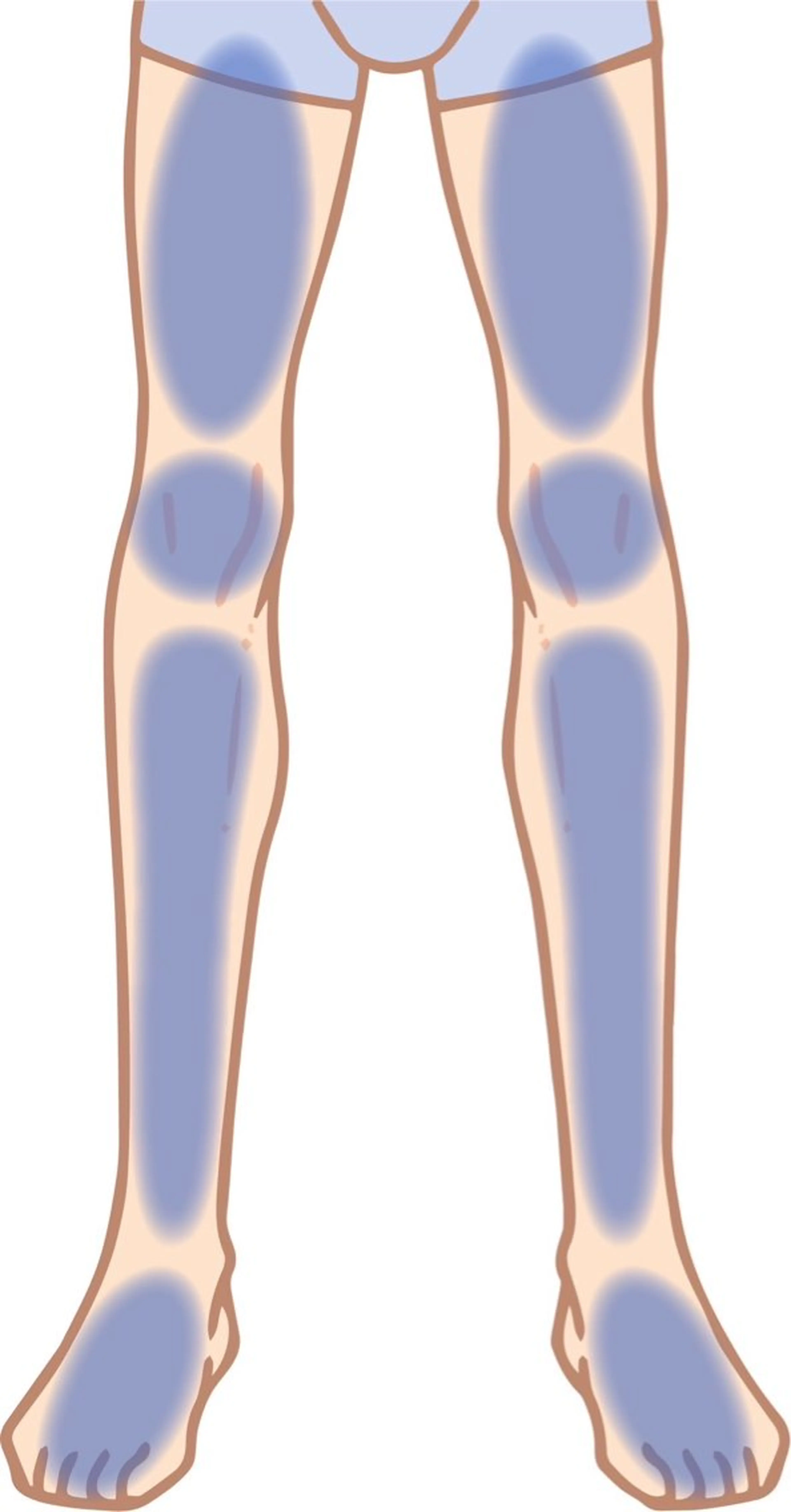 【人気No.3】男性も綺麗に！ツルツル足全体脱毛（カウンセリング込み）¥6,000の写真