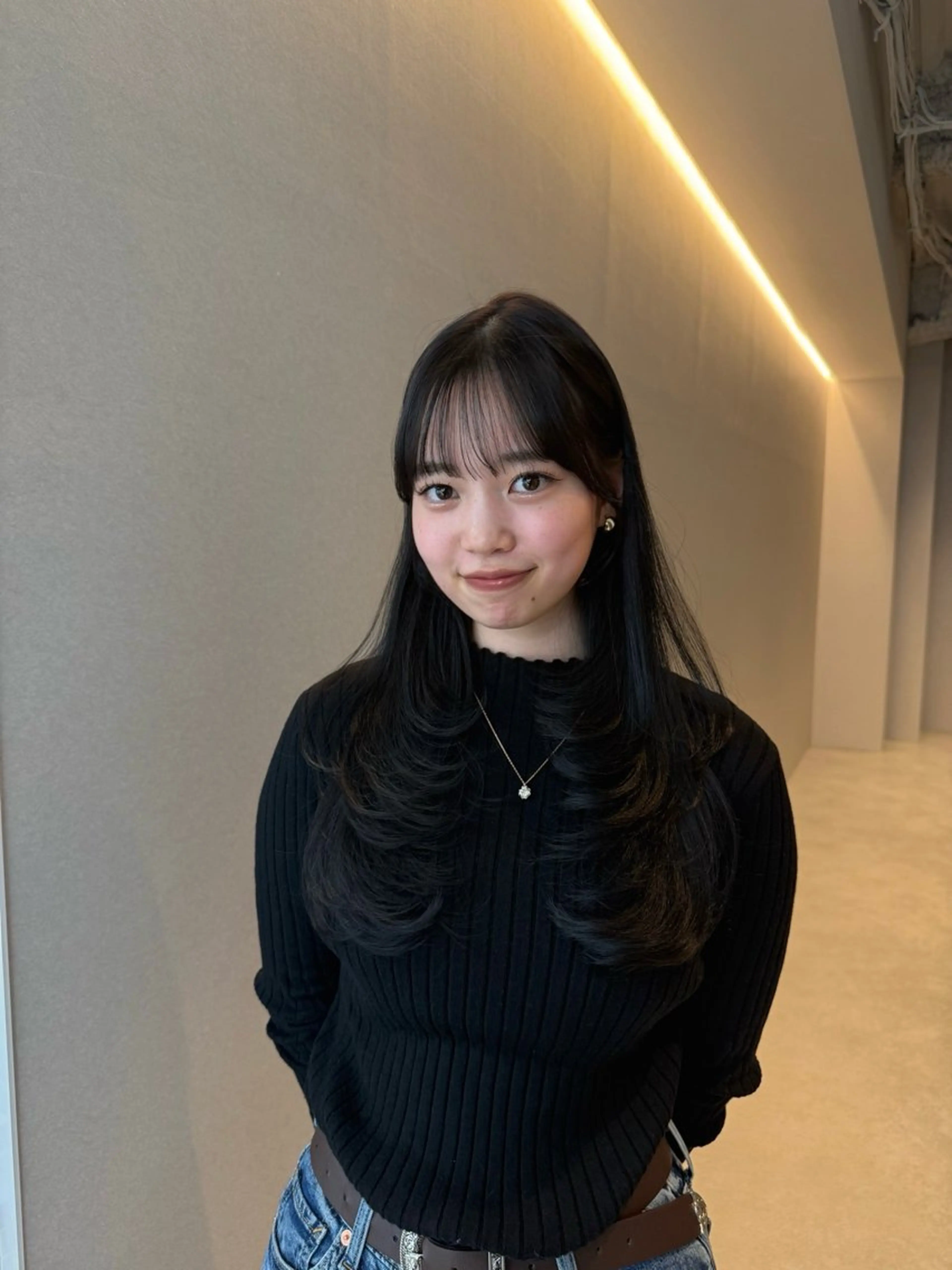 ロング ショート 特化｜Hinaのヘアスタイル