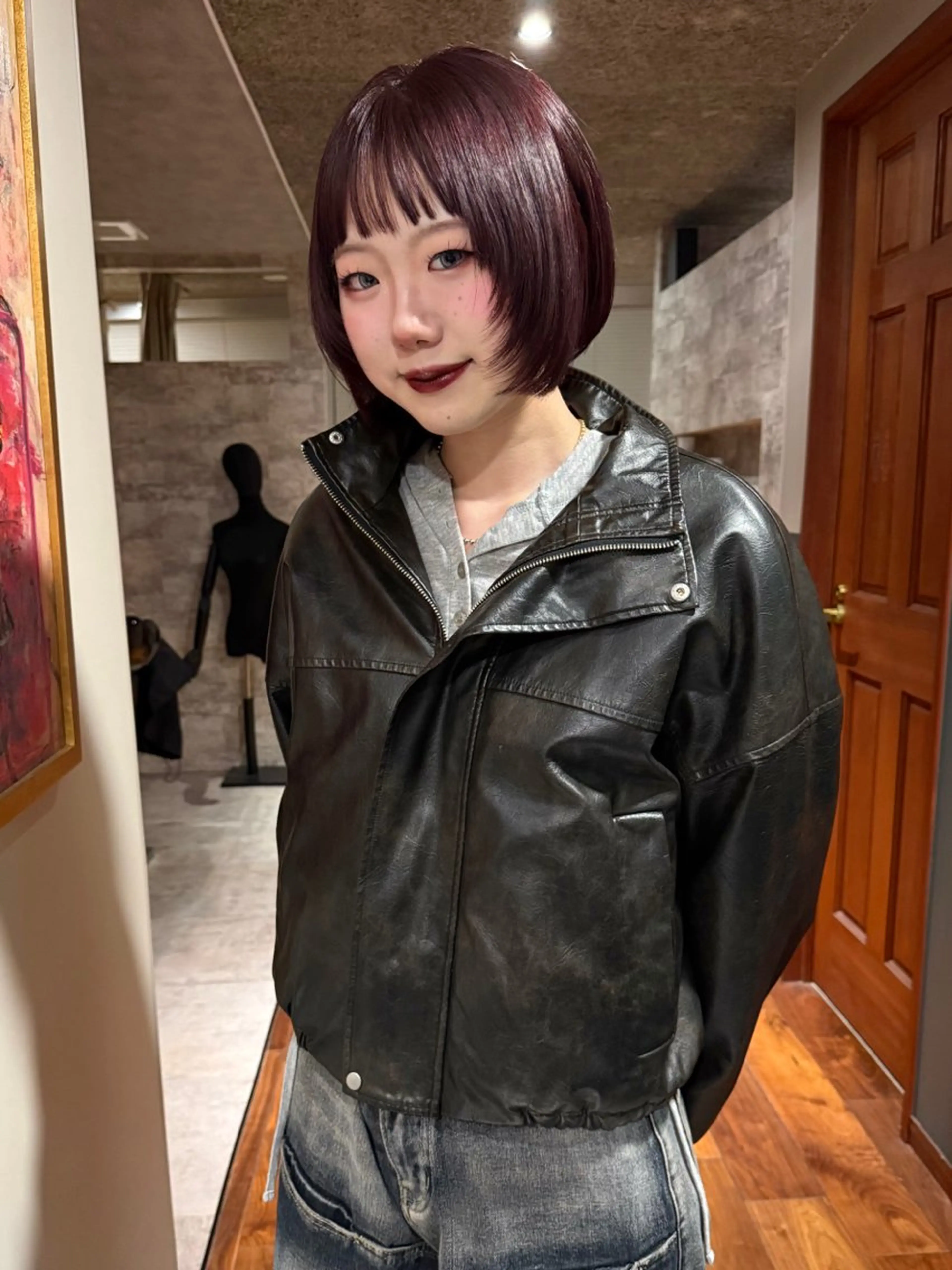 ショート カラー カット ヘアカラー トリートメント mai / linoah˚✧のヘアスタイル