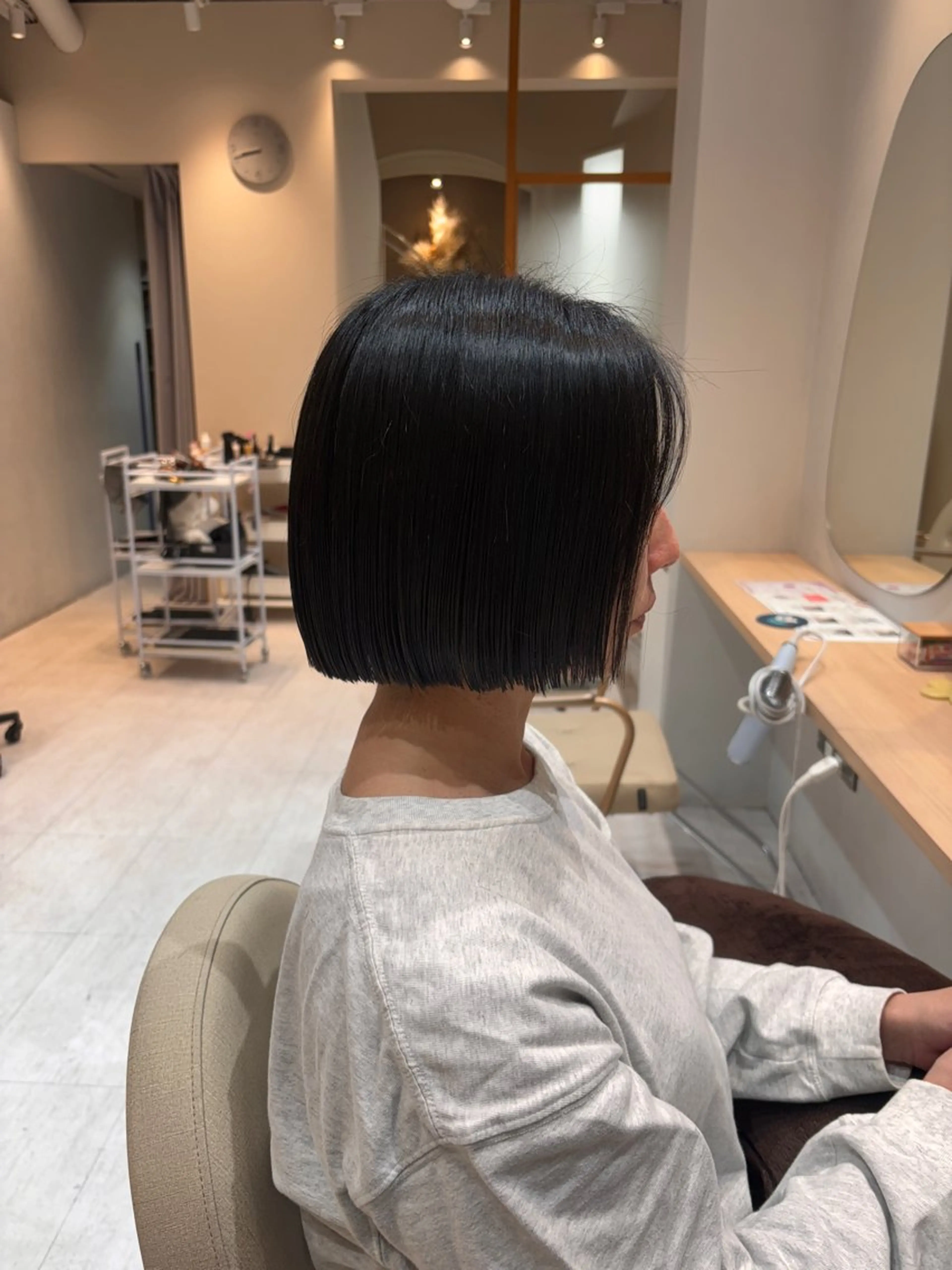 ショート ボブ 小林 琉花のヘアスタイル