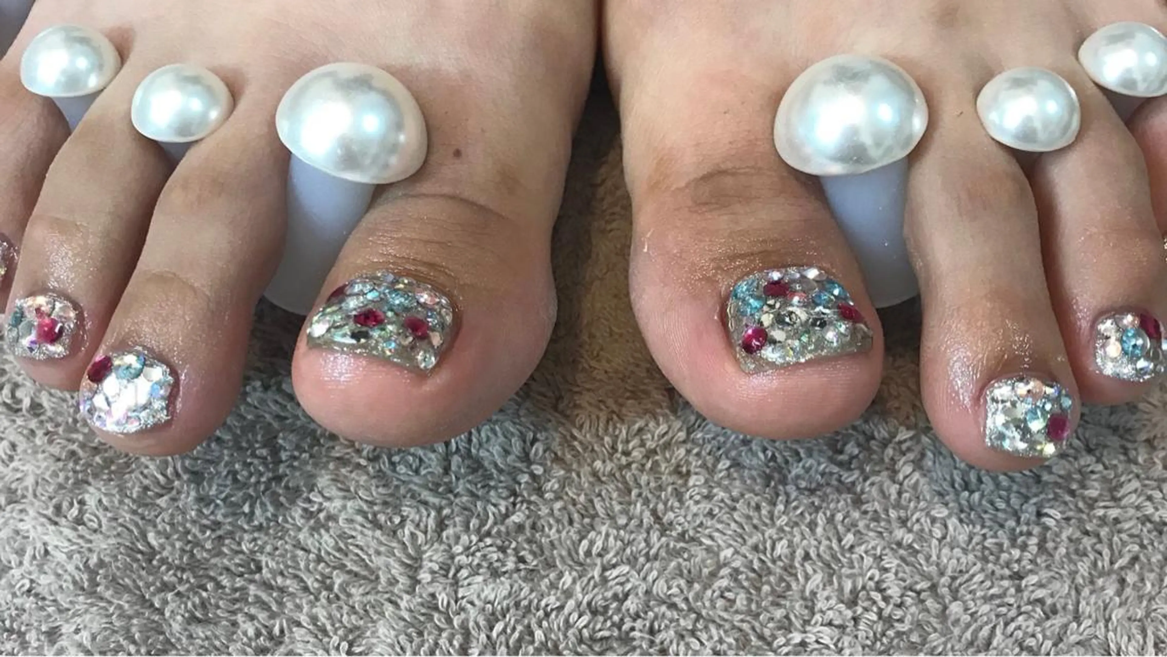 ネイル フットネイル ハンドネイル フットネイル GéRanium Harukaのネイルデザイン