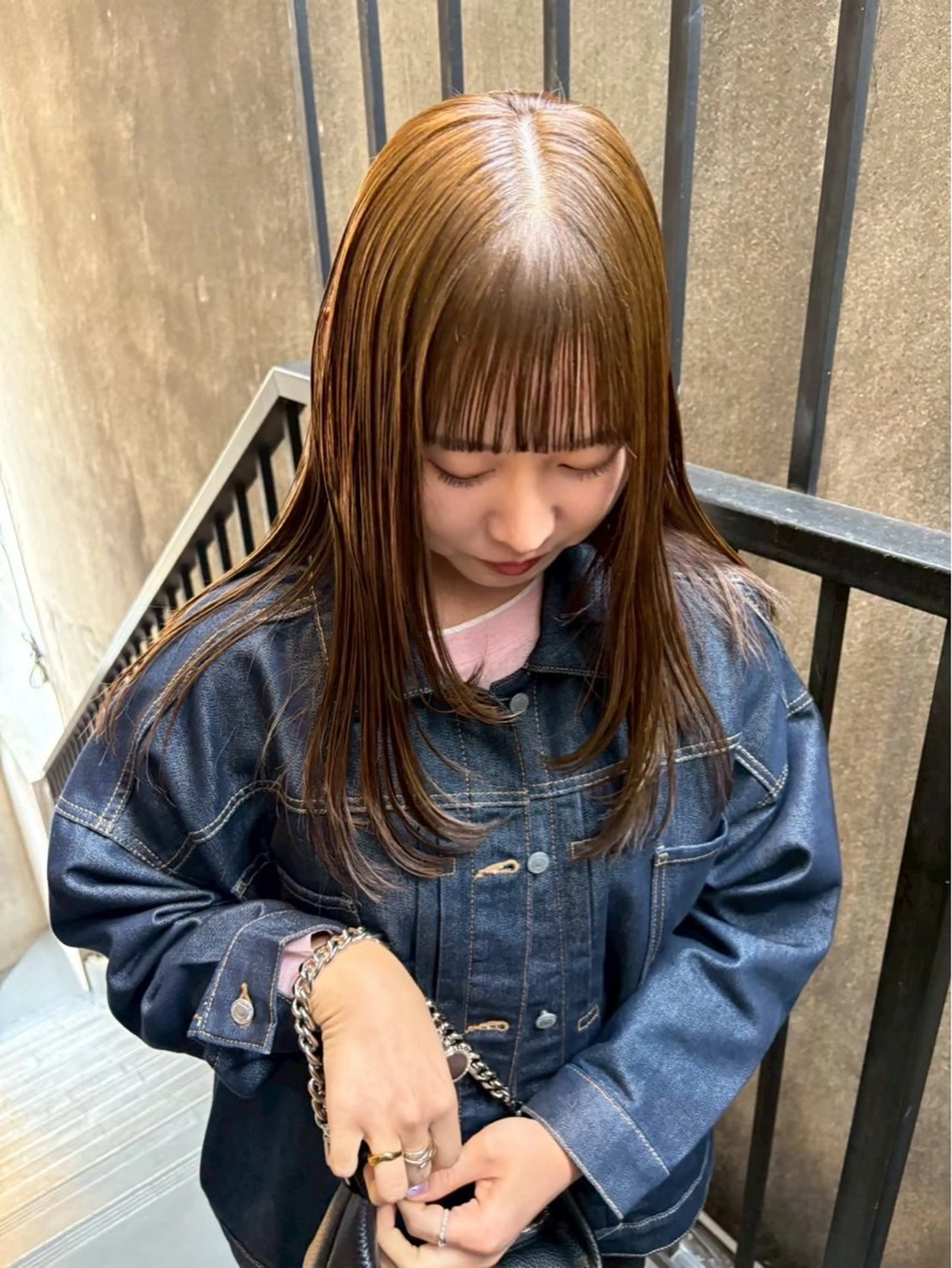 ロング 纐纈 釉羽のヘアスタイル