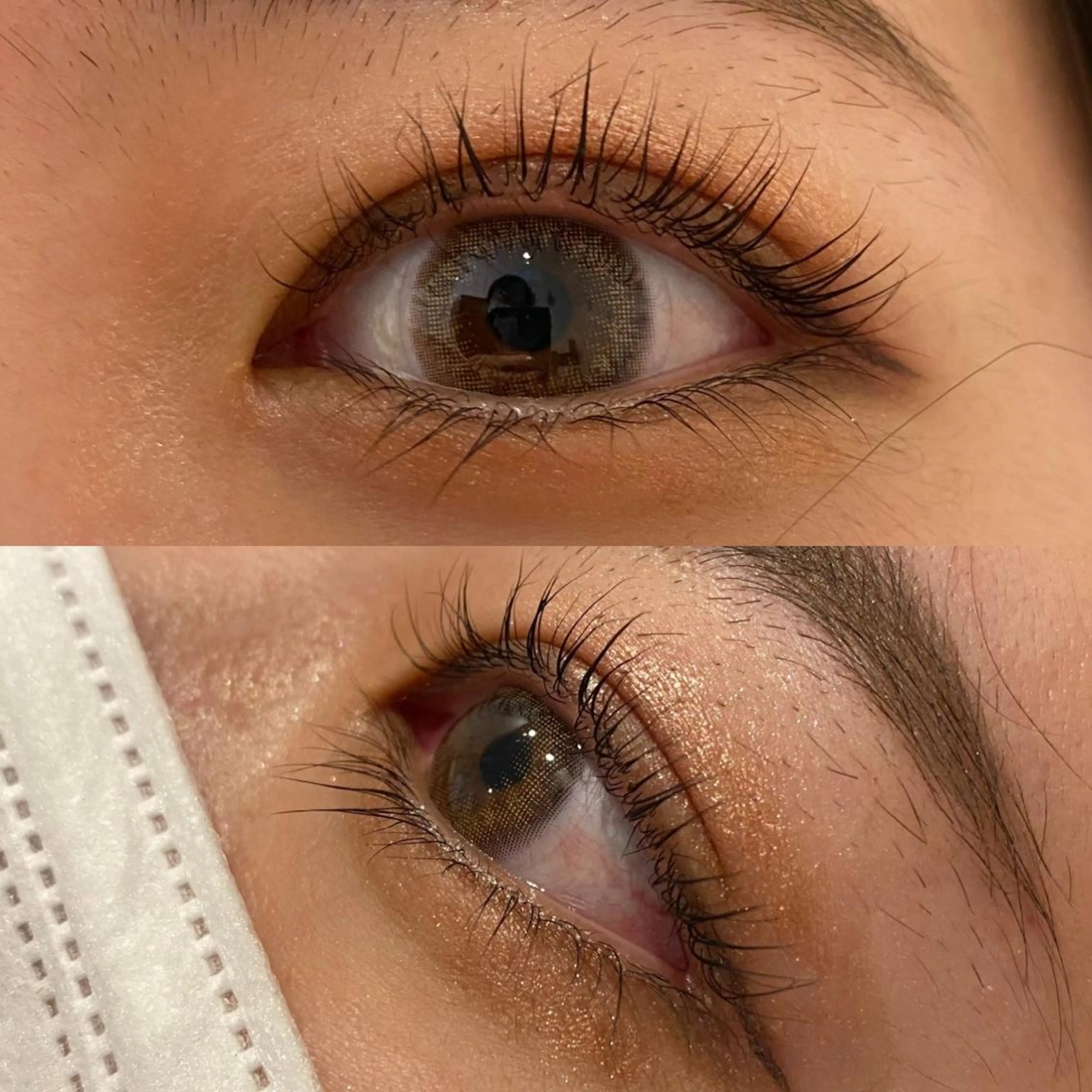 マツエク・マツパ パリジェンヌラッシュリフト 三好 涼華のヘアスタイル