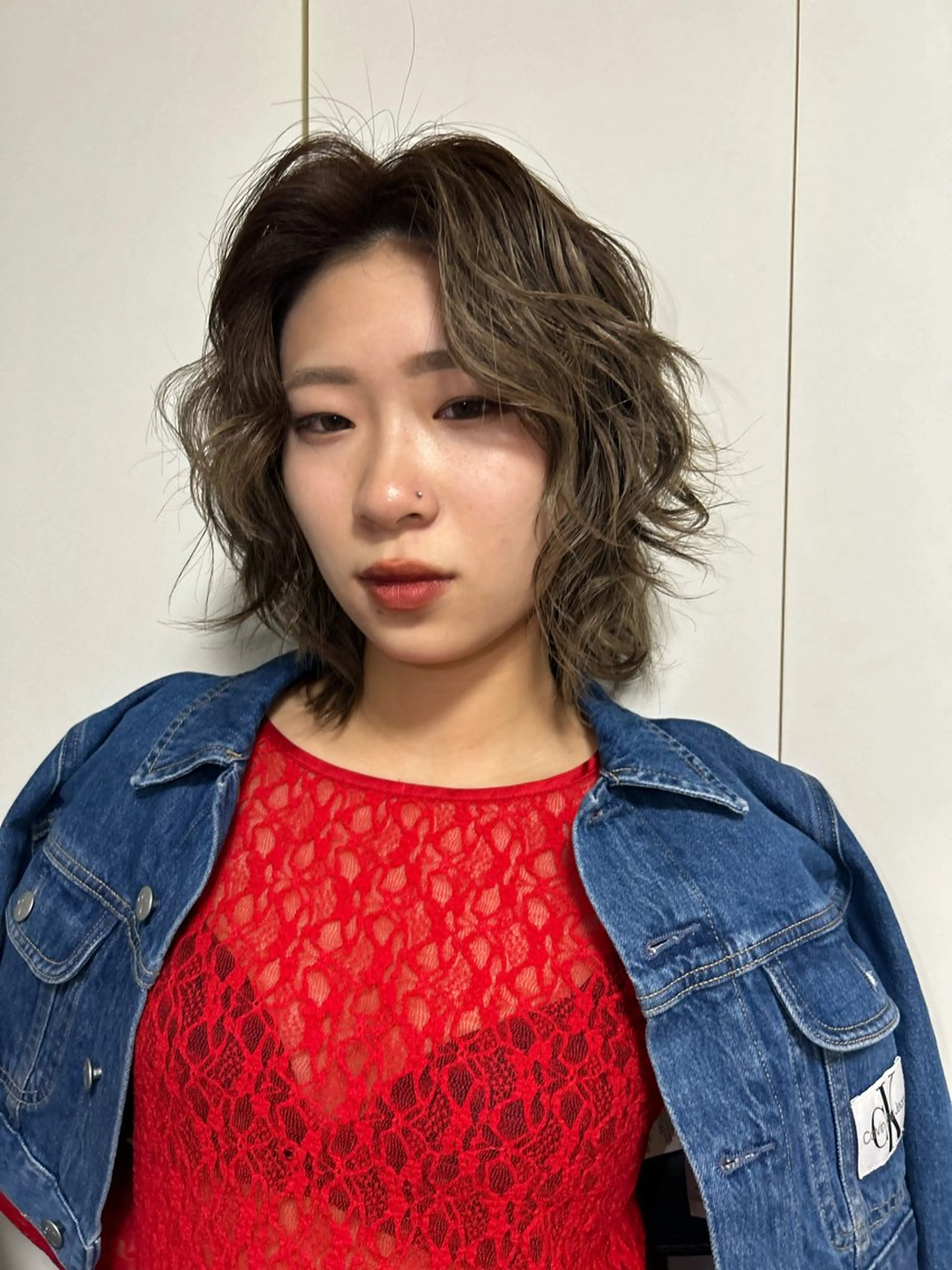 ショート カラー 名古屋栄/ブリーチ/ ボブ🧃木下桃嘉のヘアスタイル