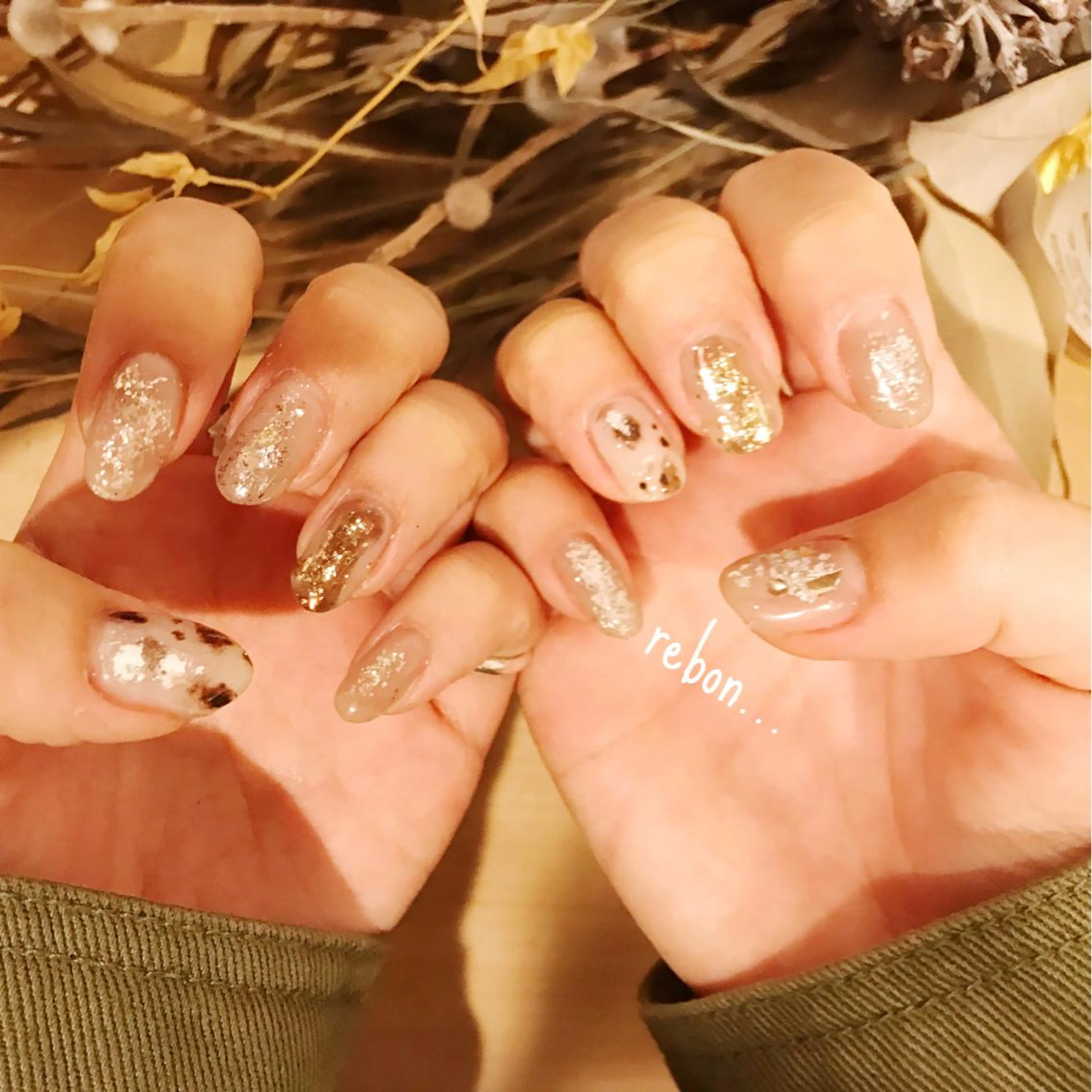 ネイル ハンドネイル フットネイル rebon＊ natsukiのネイルデザイン