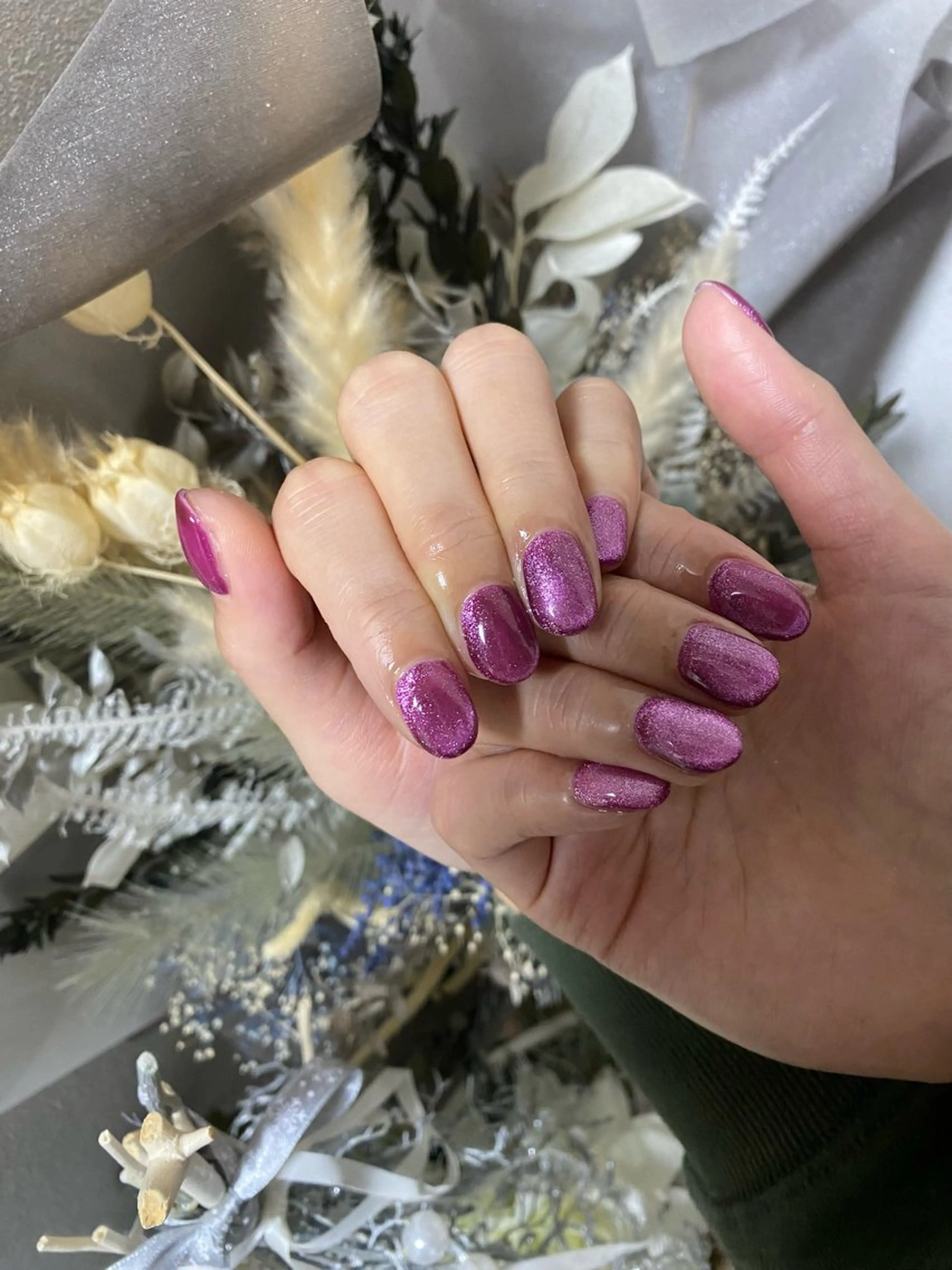 ネイル マグネットネイル ëmma nail_ by chulaのネイルデザイン