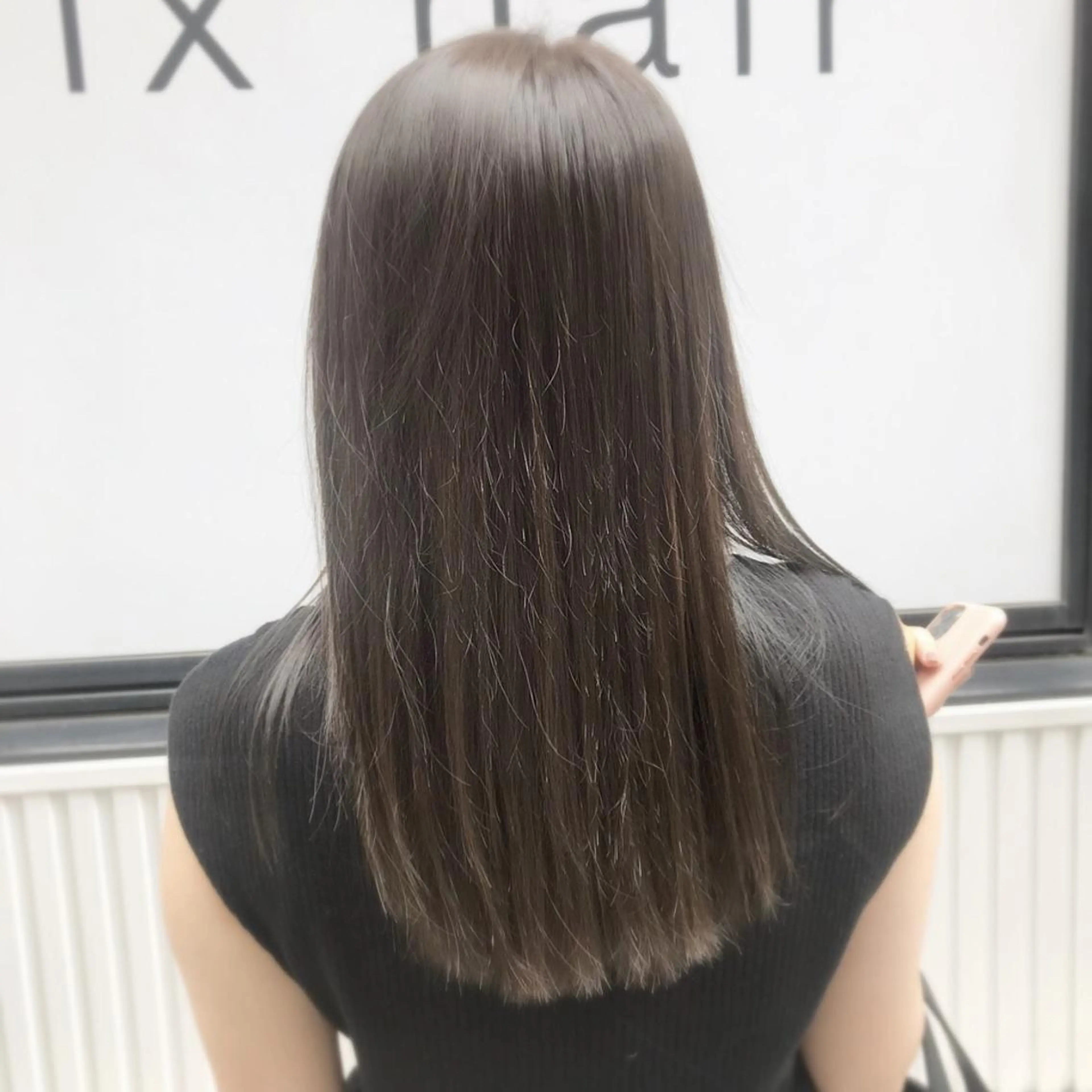 セミロング カラー ナチュラル🧡可愛い MINAMIのヘアスタイル