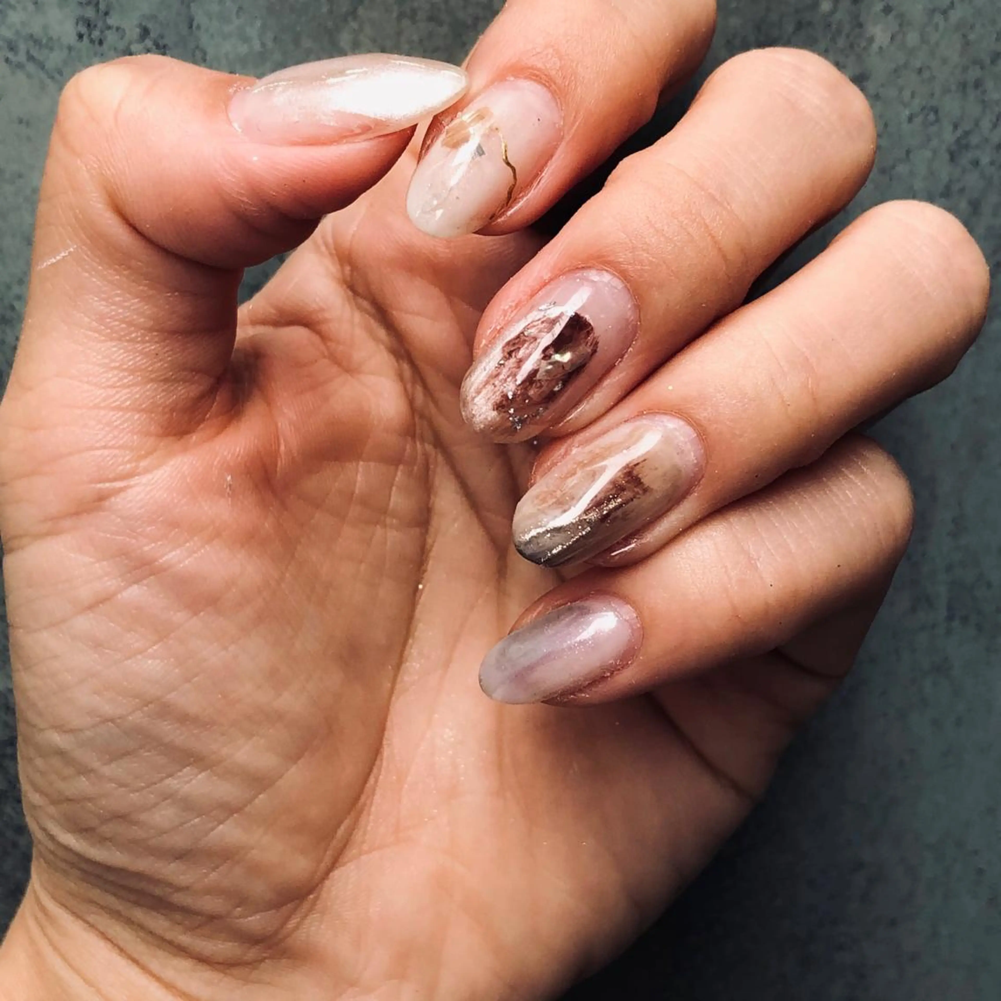 ネイル ワンカラーネイル shimizu yuuのネイルデザイン