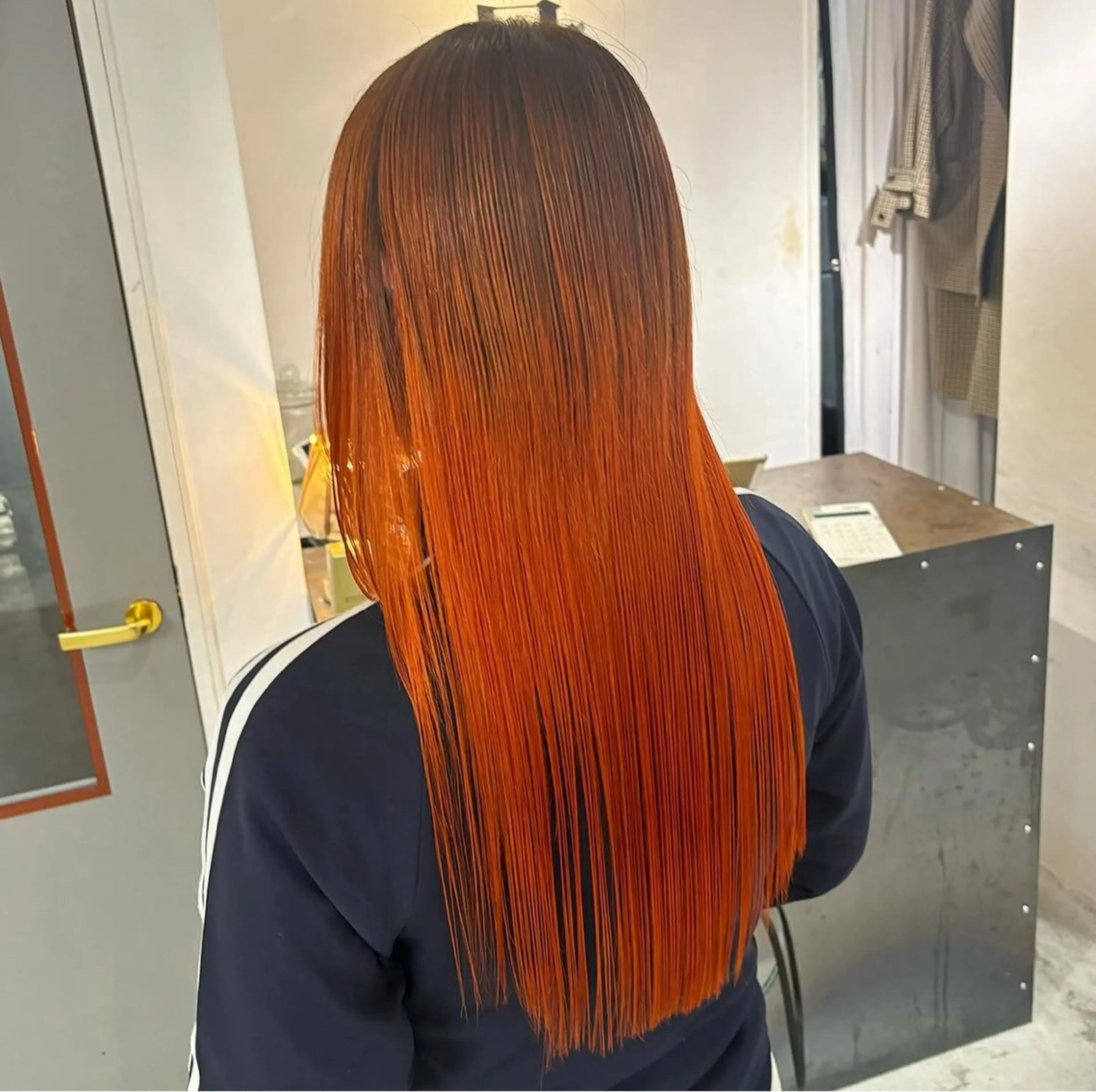 ロング カラー ヘアカラー トリートメント Rena✴︎トレンド ×スタンダードMIXのヘアスタイル