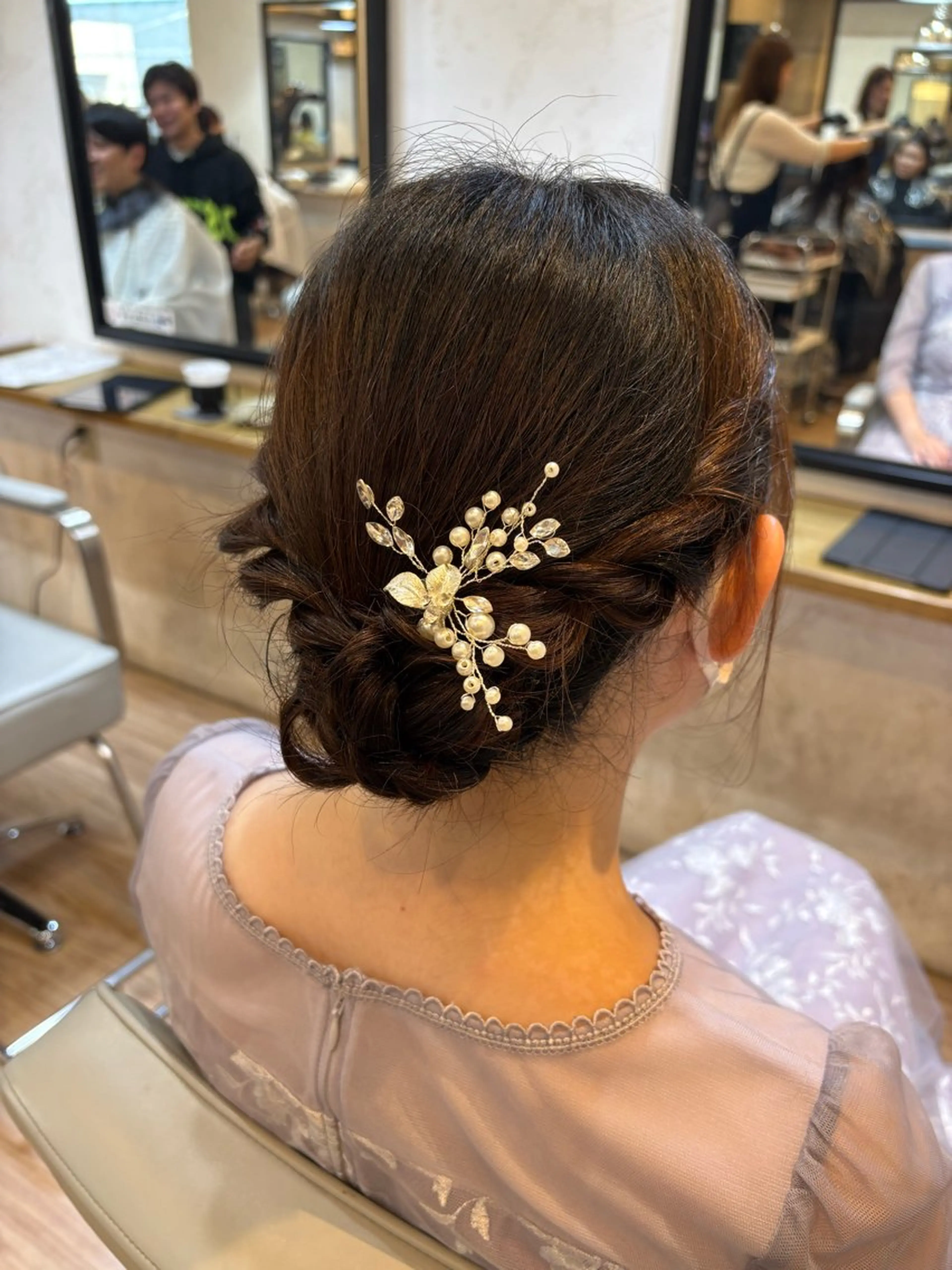 ヘアアレンジ ヘアセット 韓国ヘアー🇰🇷 MIWAのヘアスタイル