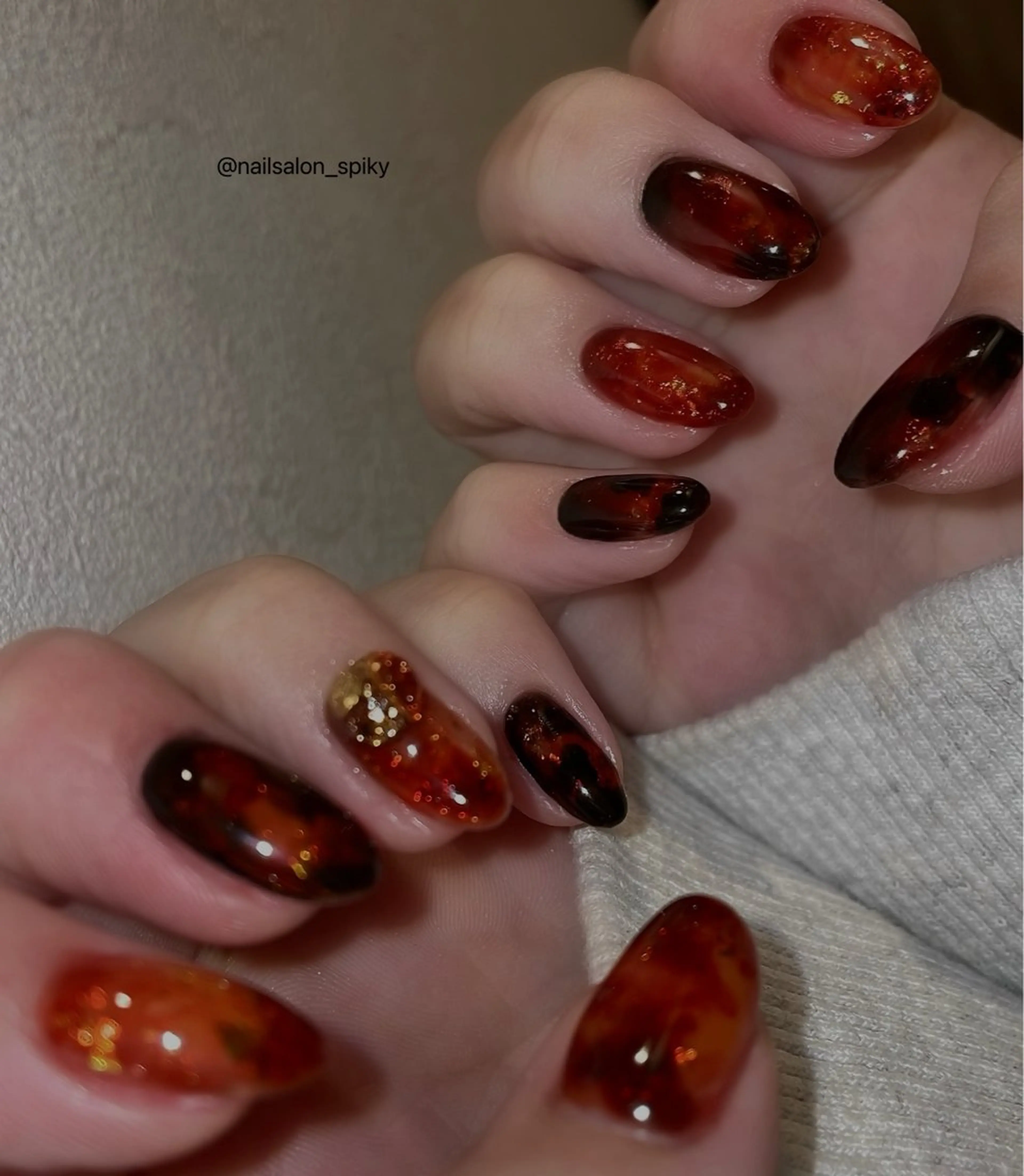 ネイル Spiky とうげ ふうかのネイルデザイン