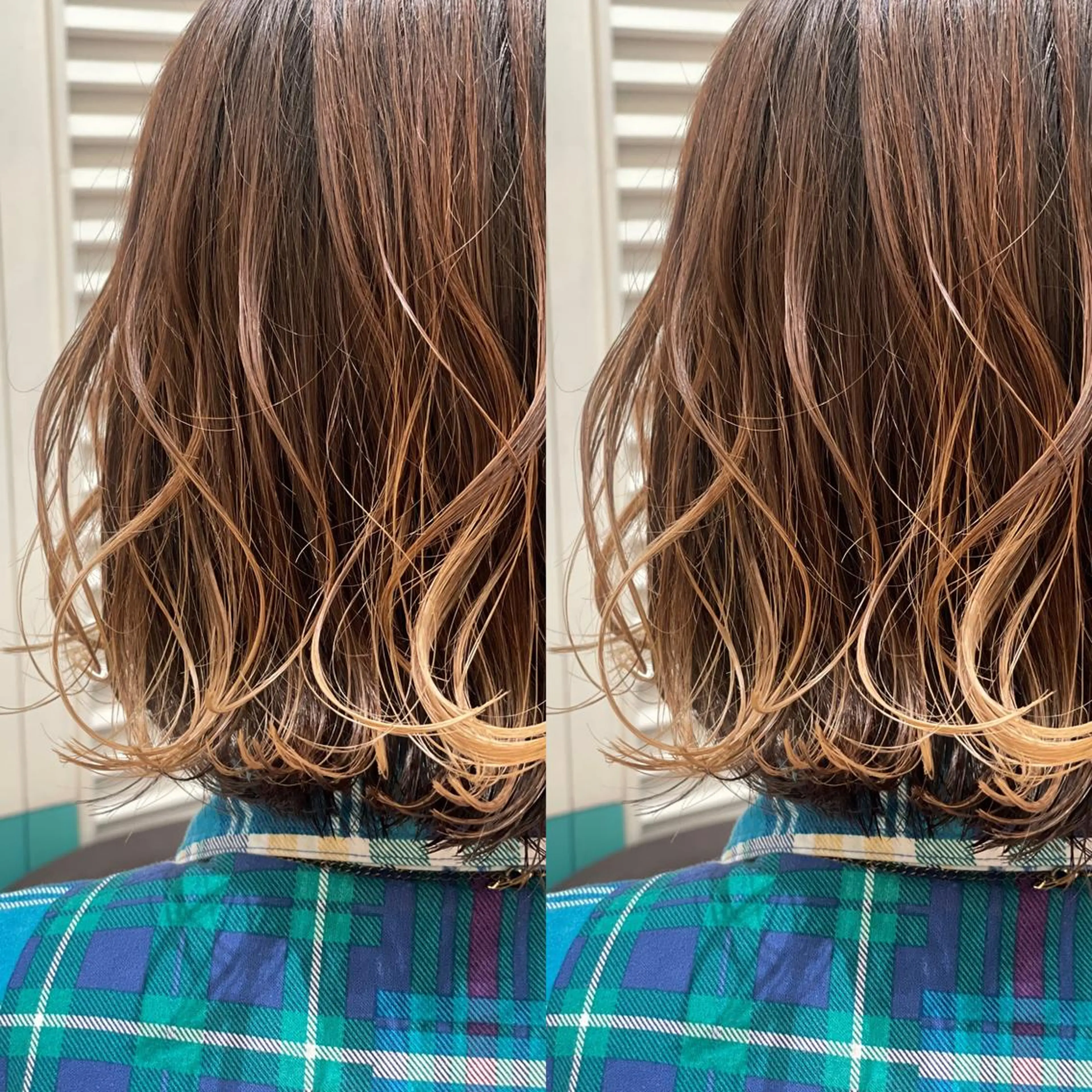 ミディアム Snaly カラー特化ページのヘアスタイル