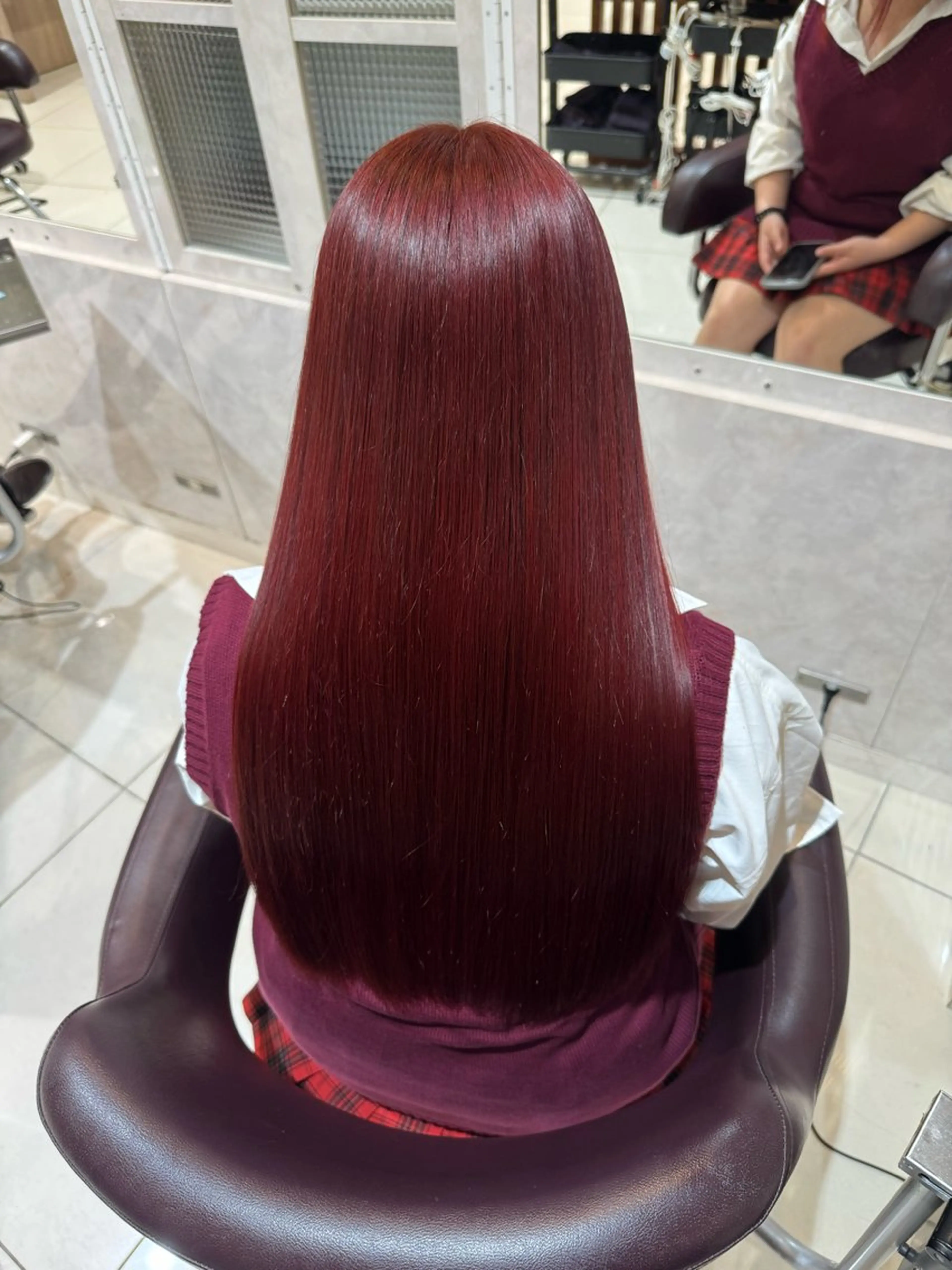 【当日限定】縮毛矯正+トリートメントの写真