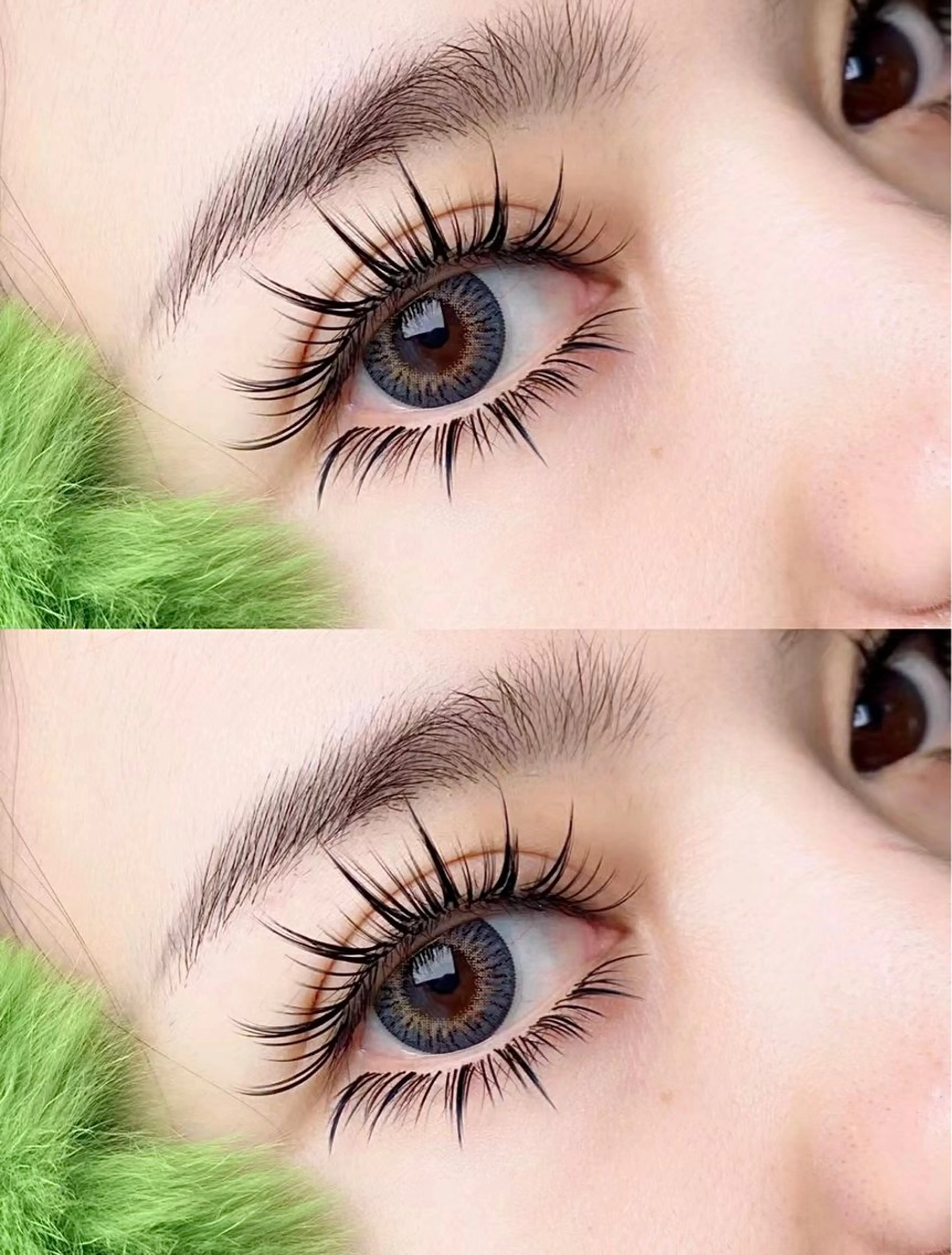 🍒フラットラッシュ漫画140本🌸➕コーティング剤。下まつ毛追加🉑。2回目から9500、160本10500の写真