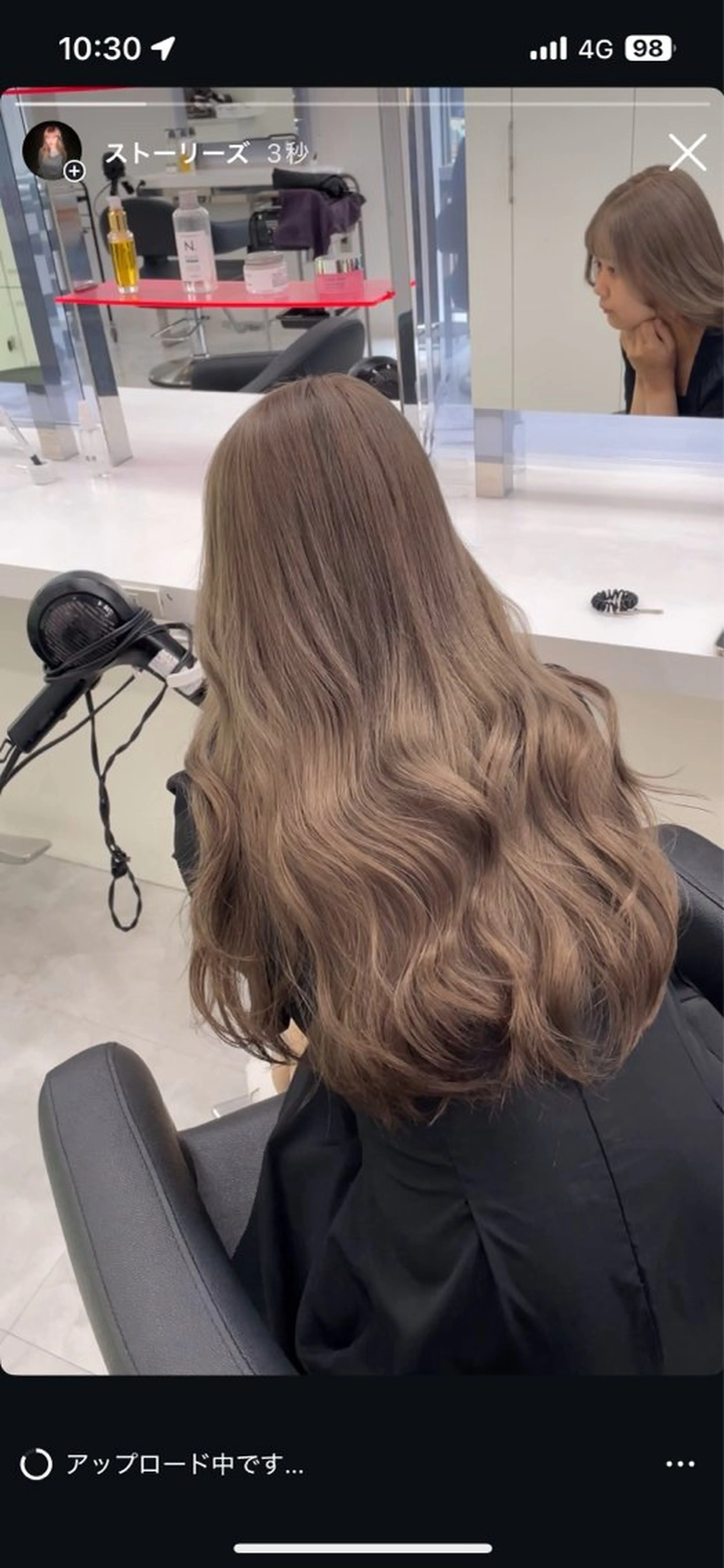 ロング カラー ヘアアレンジ 韓国メンズヘア 🪽maika🪽のヘアスタイル