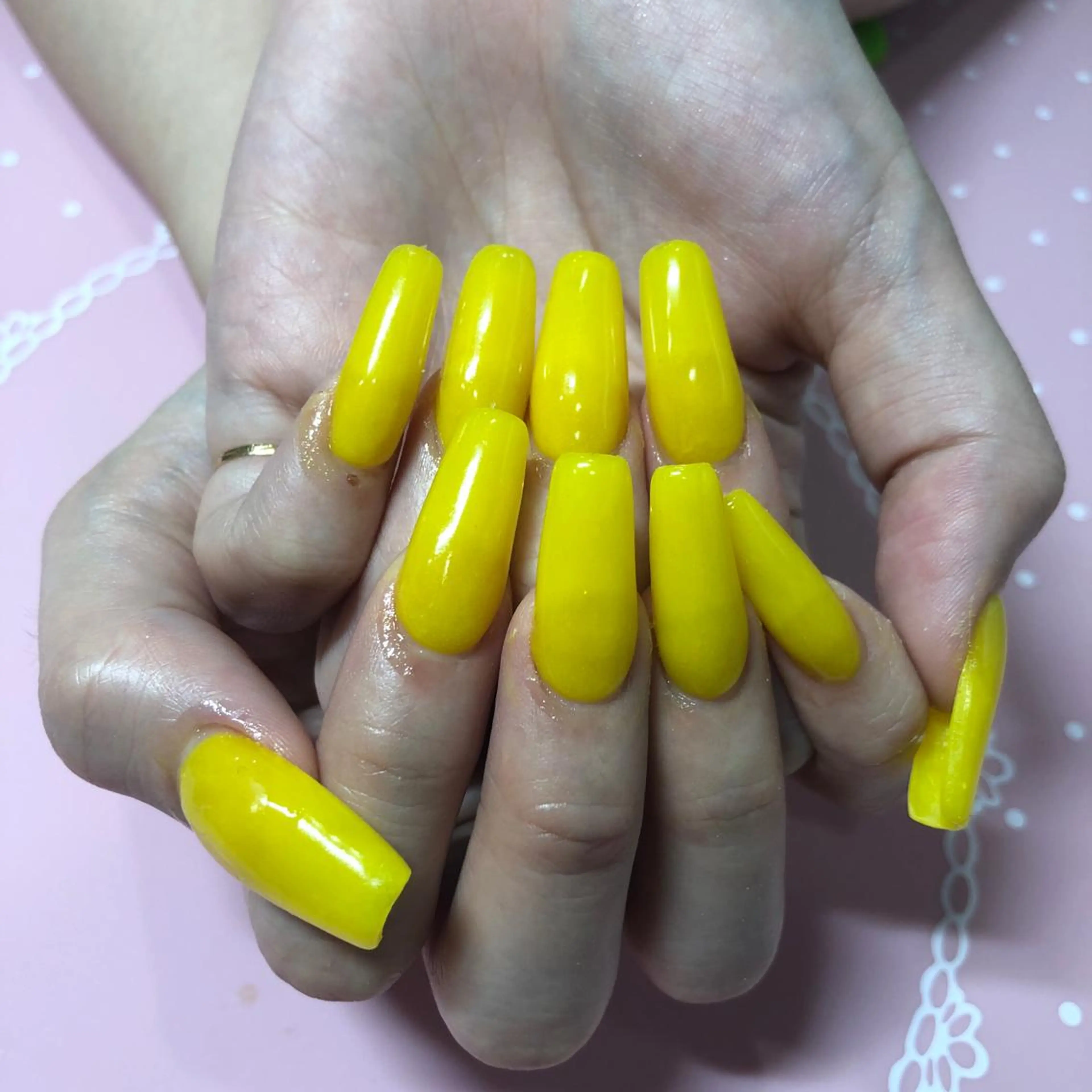 ロング ネイル ハンドネイル 《LB》ラブリエ Nail&eyeのマツエク・マツパデザイン