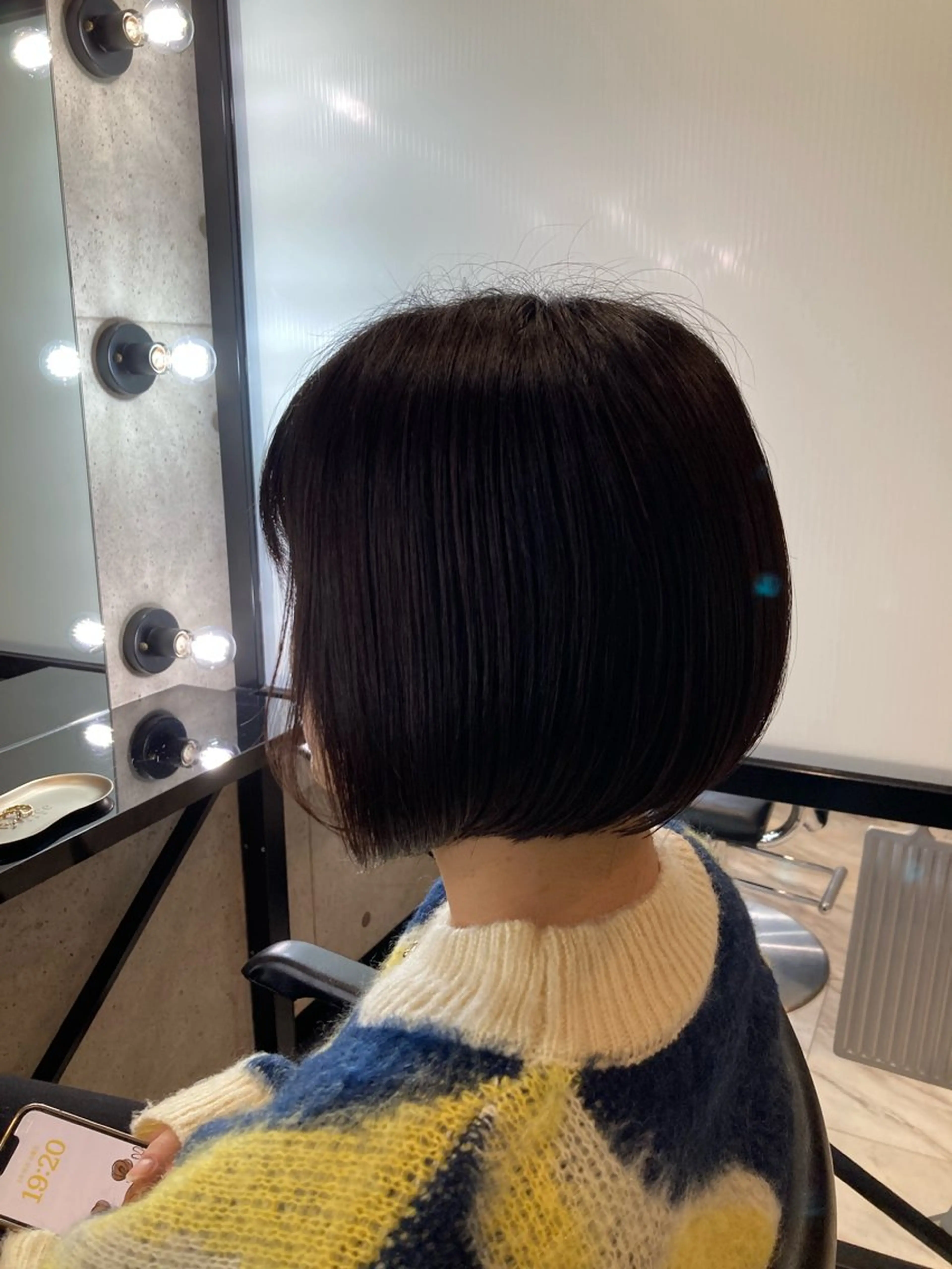 ショート ボブ カット ワダ マリのヘアスタイル