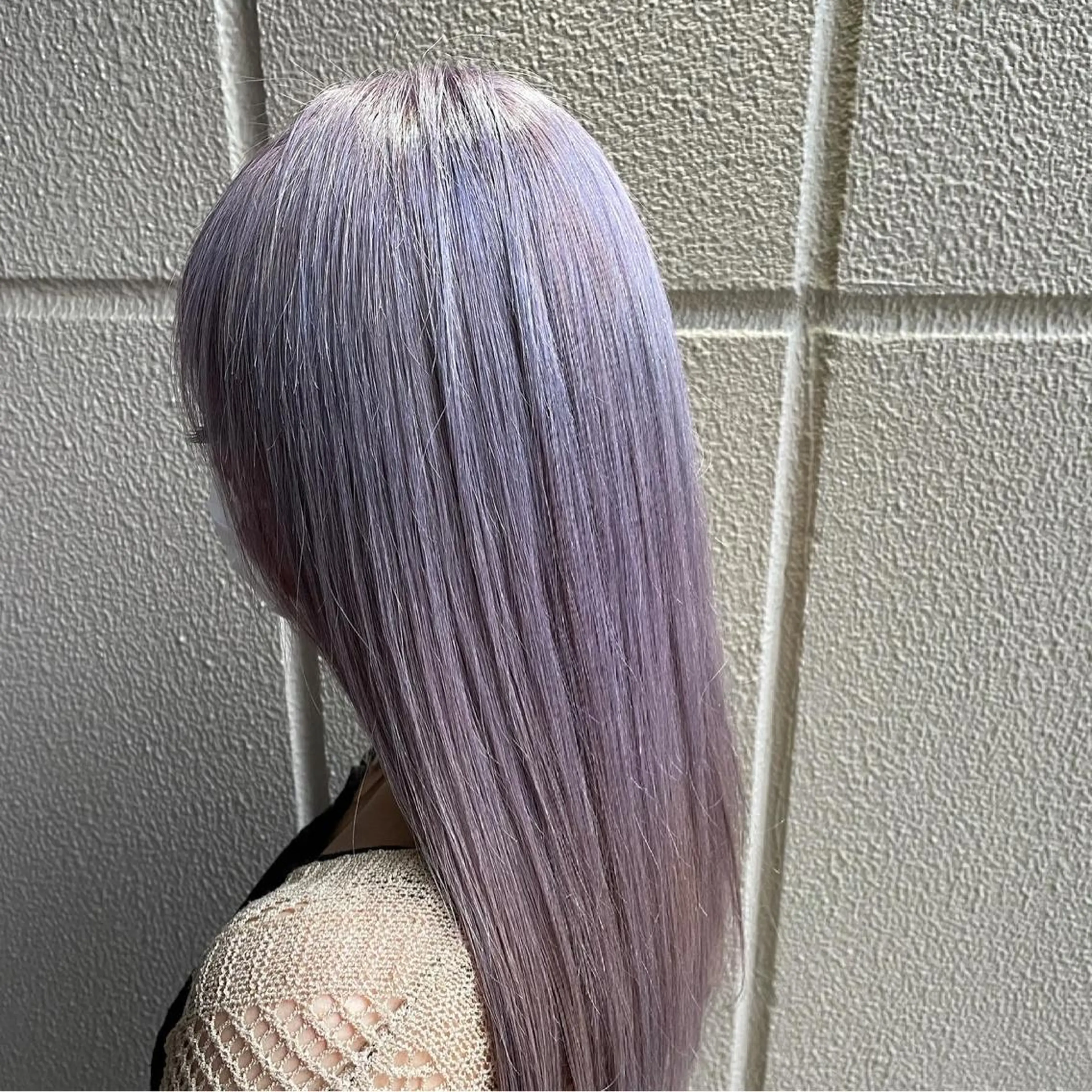 ロング 🐬脱白髪染めカラー 清水大世🐬のヘアスタイル