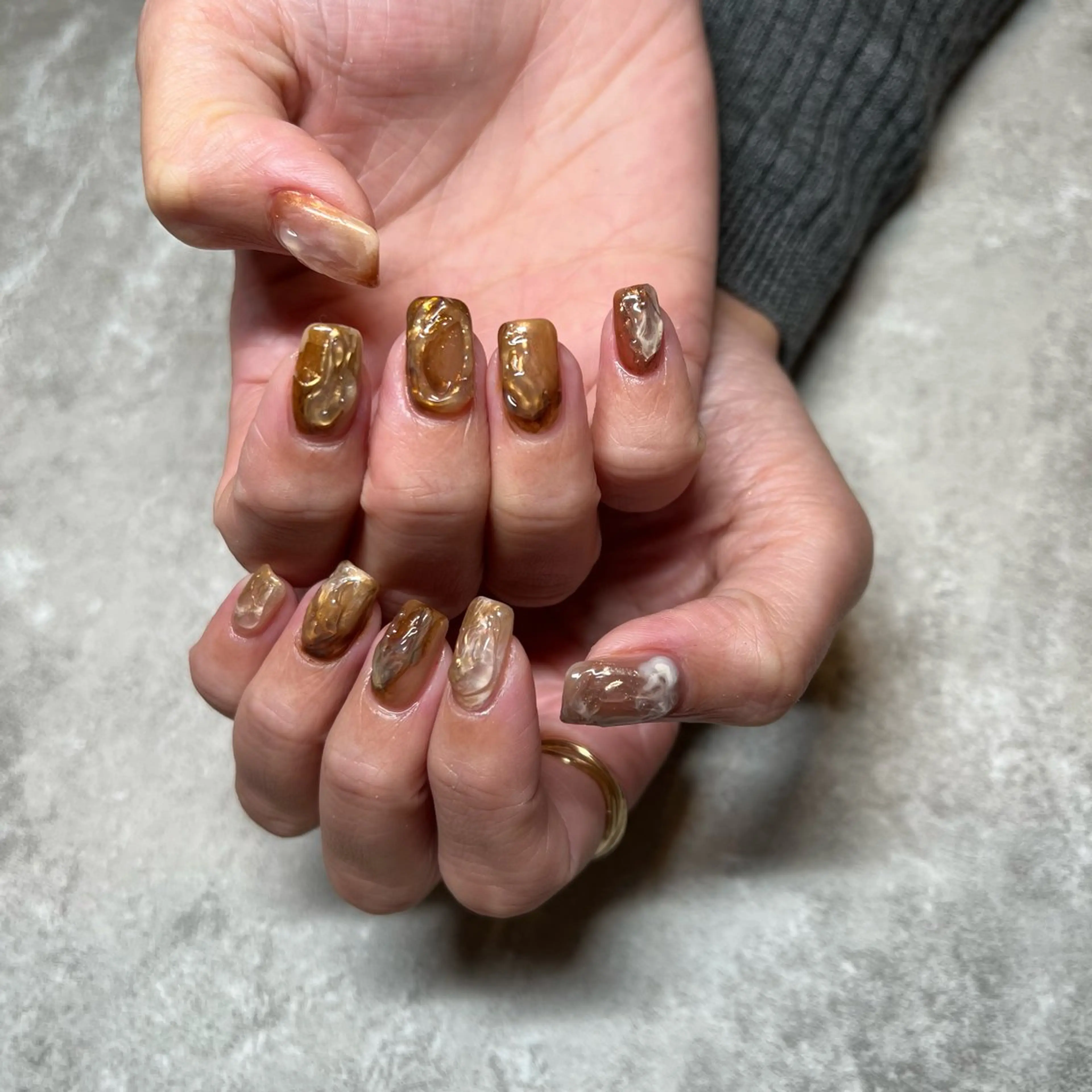 ネイル ハンドネイル 谷川 薫のネイルデザイン