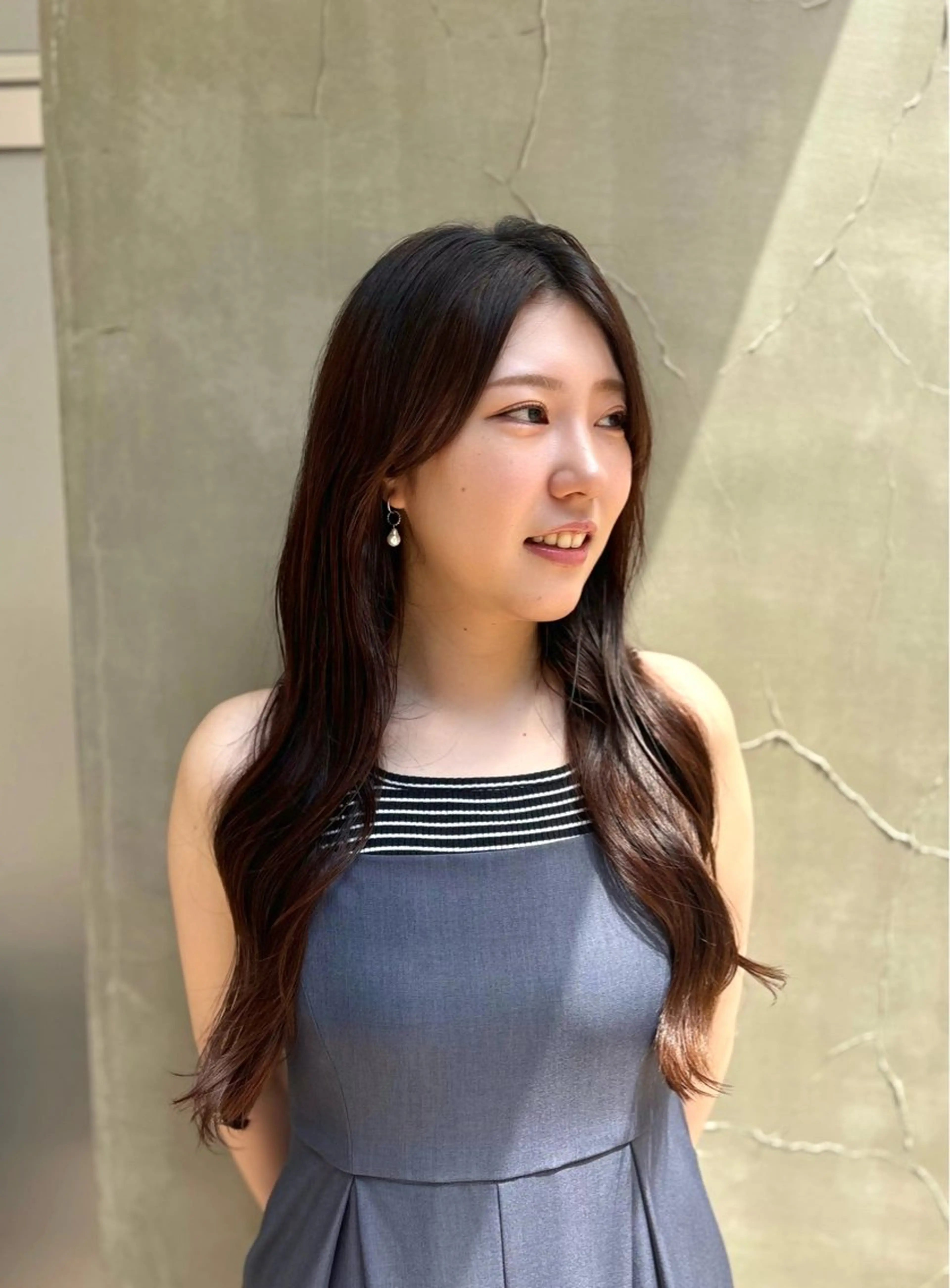 ロング ヘアアレンジ VISAGE ba.sk 金子詩帆のヘアスタイル