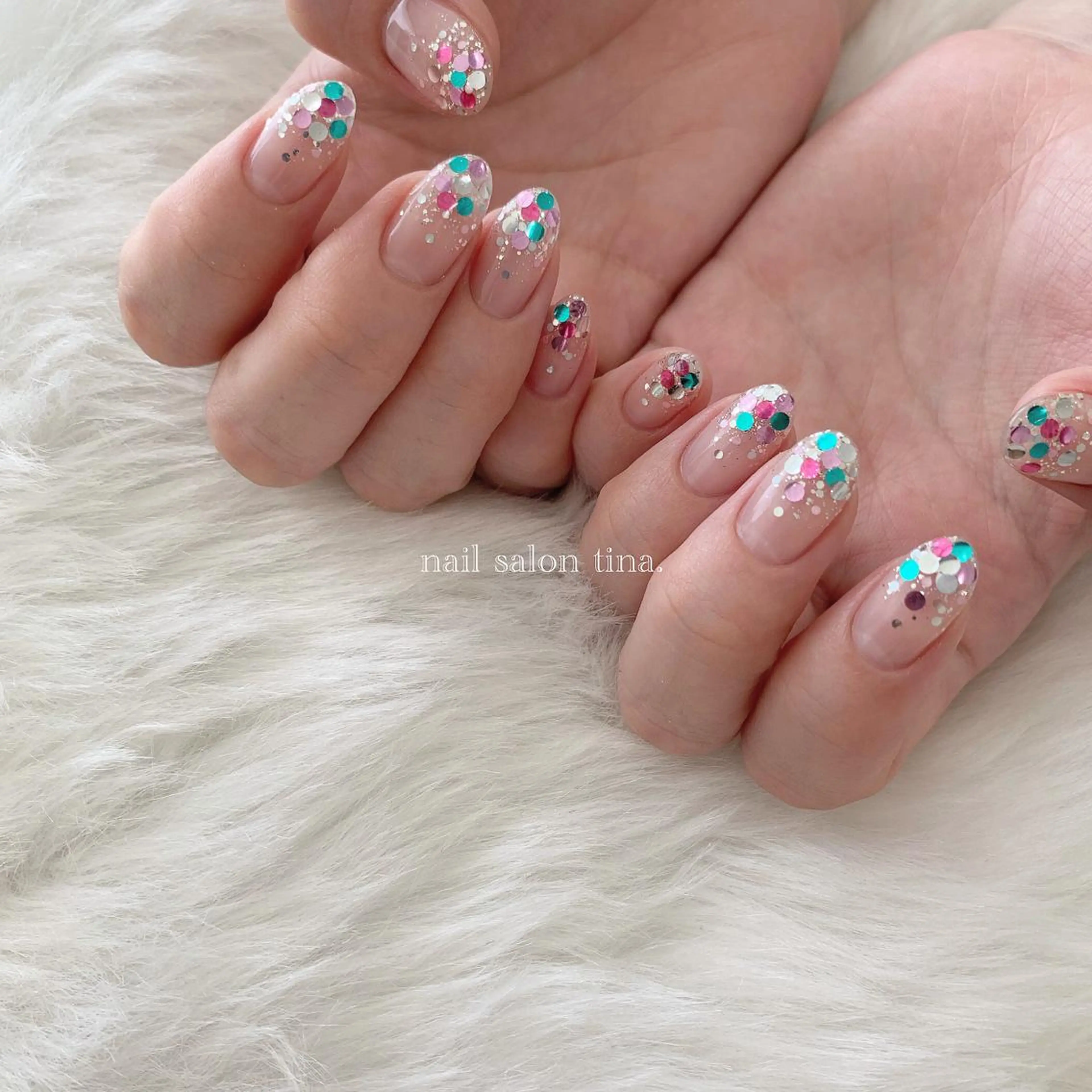 ネイル nail salon tina.所属・中山 はづきのネイルデザイン