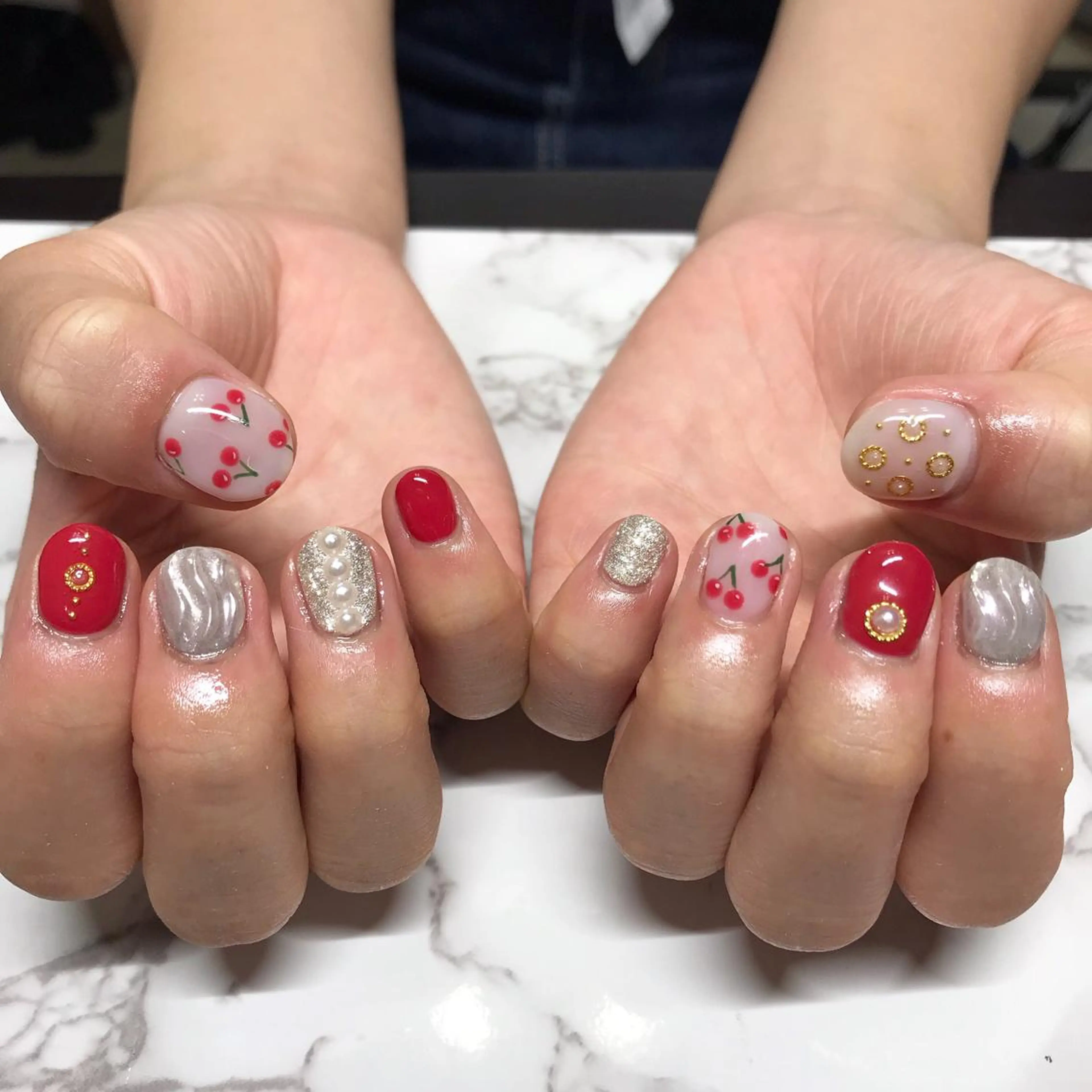 ネイル 持ち込み アスピーネイル asukaのネイルデザイン