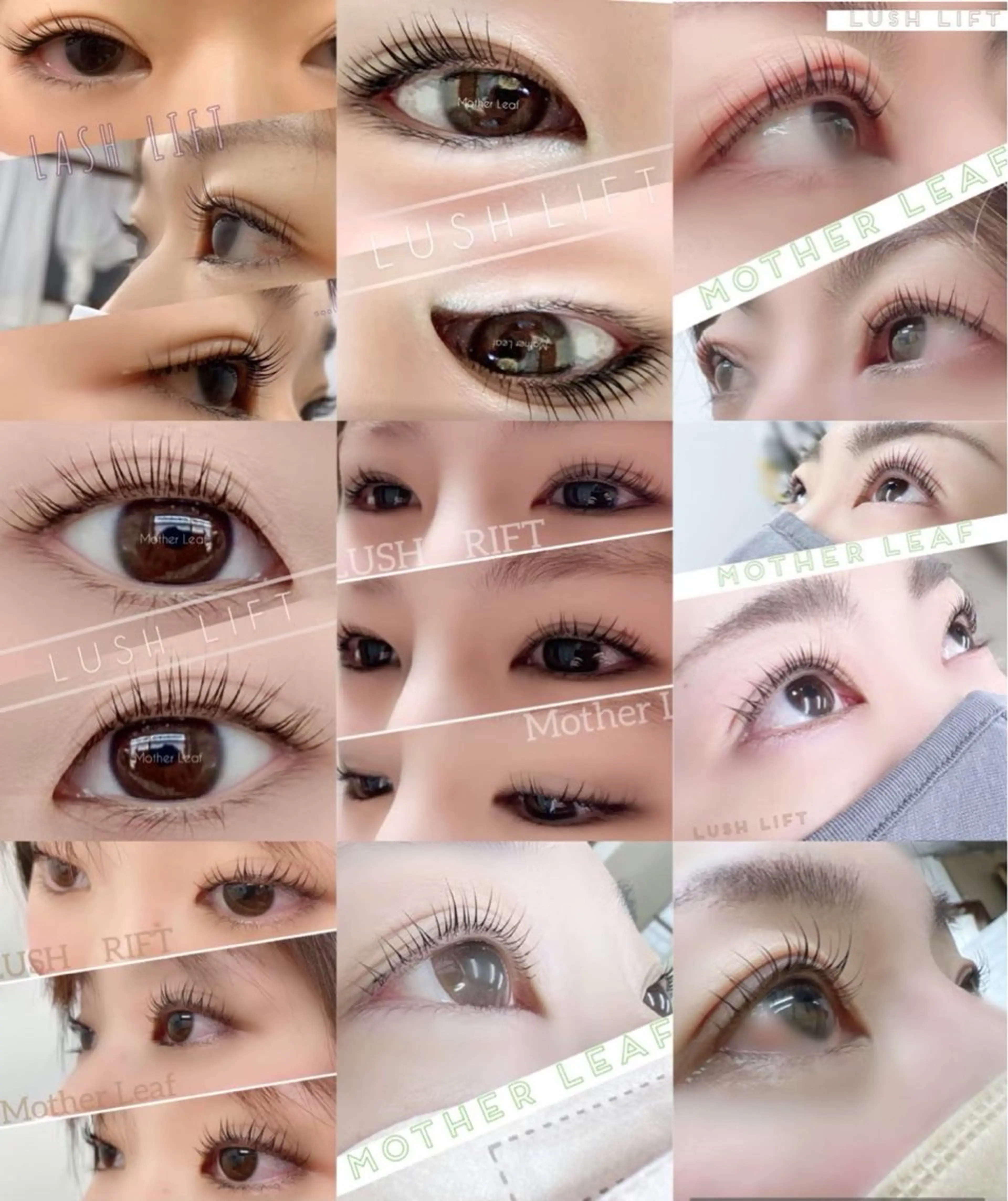 （限定モデル価格）ラッシュリフト（次世代まつげパーマ）デザインカール…ナチュラルCカールの写真