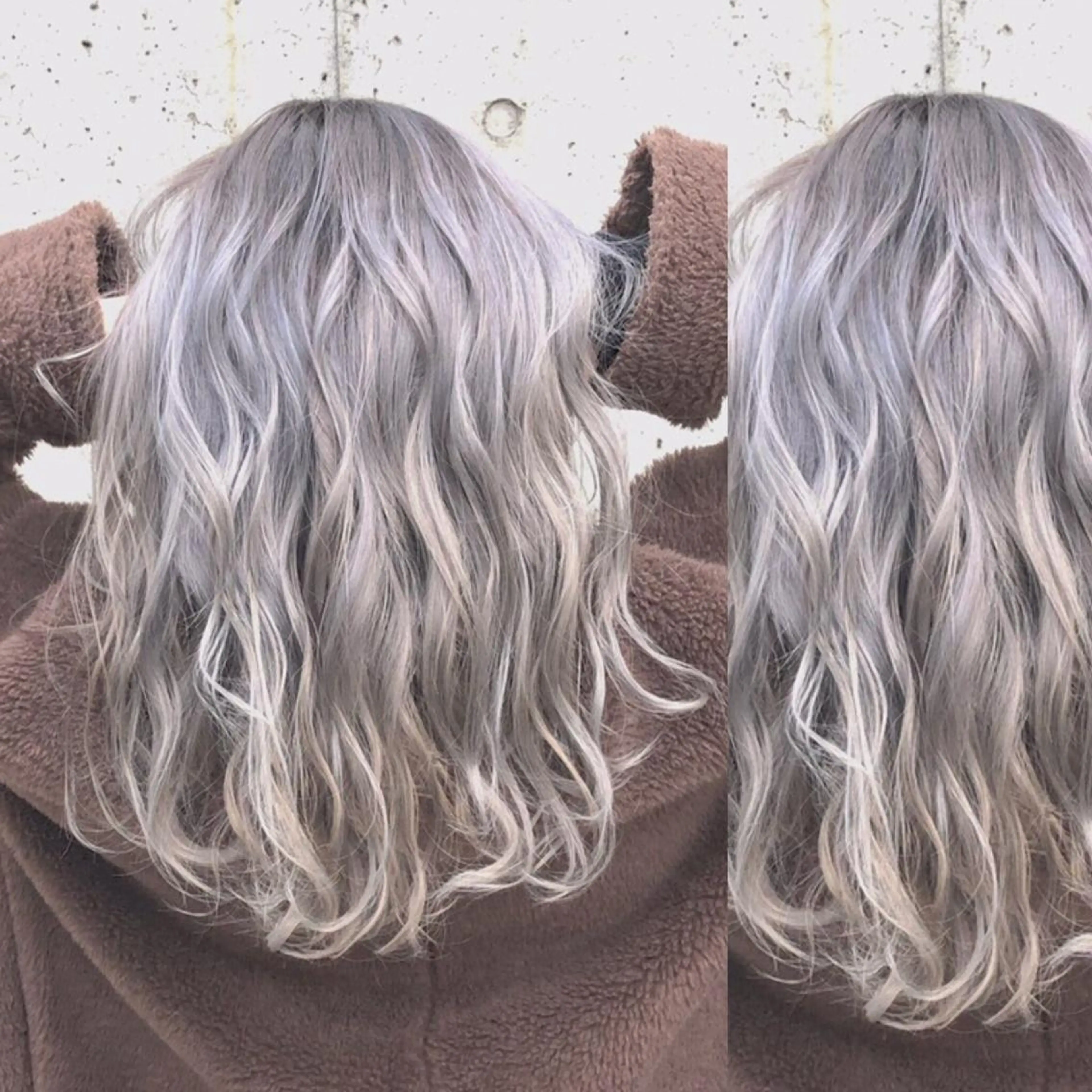 セミロング カラー ヘアアレンジ メンズパーマ名人 TAKUMAのヘアスタイル