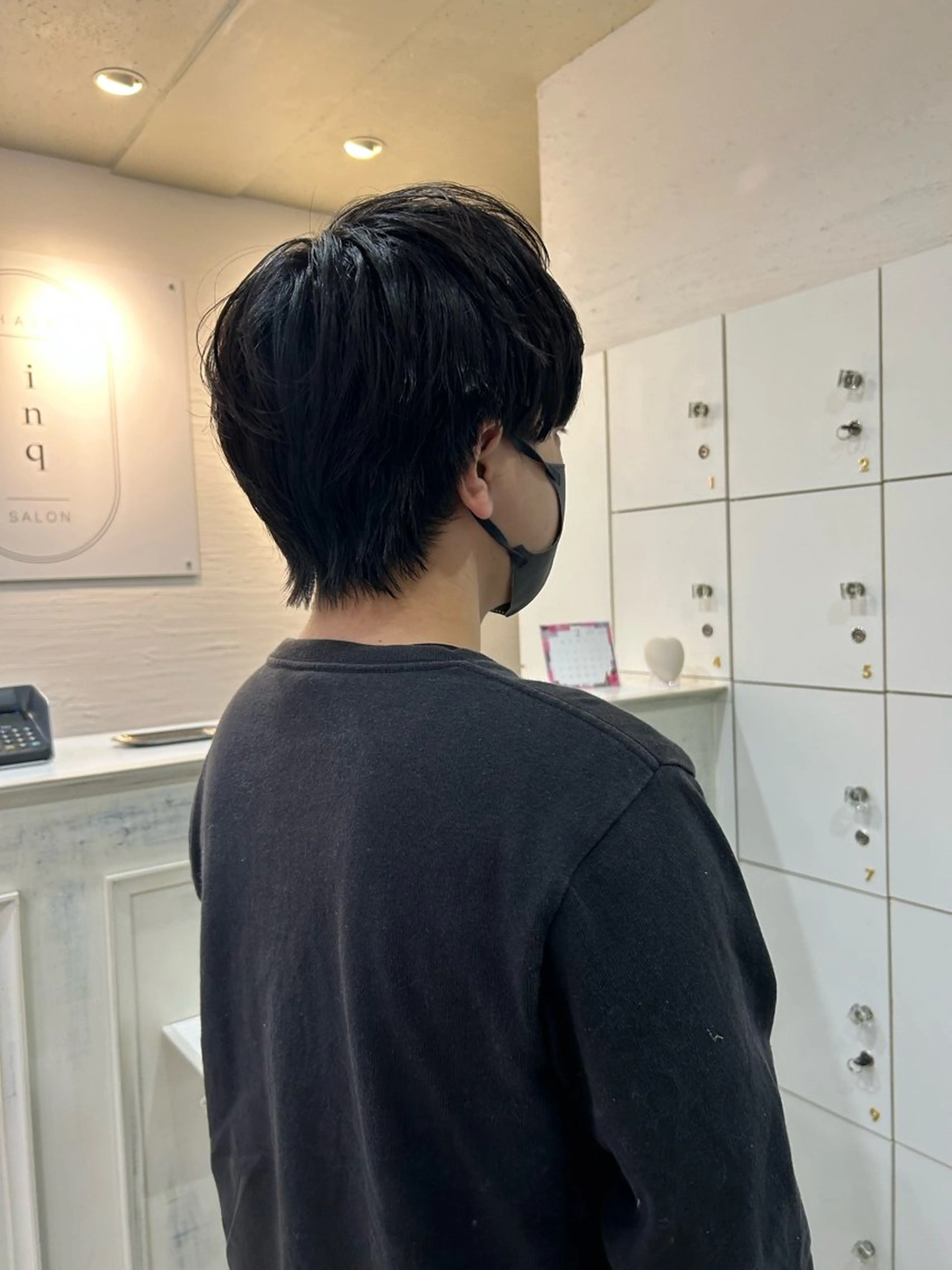 メンズ カット ヘアセット りん🌷︎名古屋 ブリーチカラーのヘアスタイル