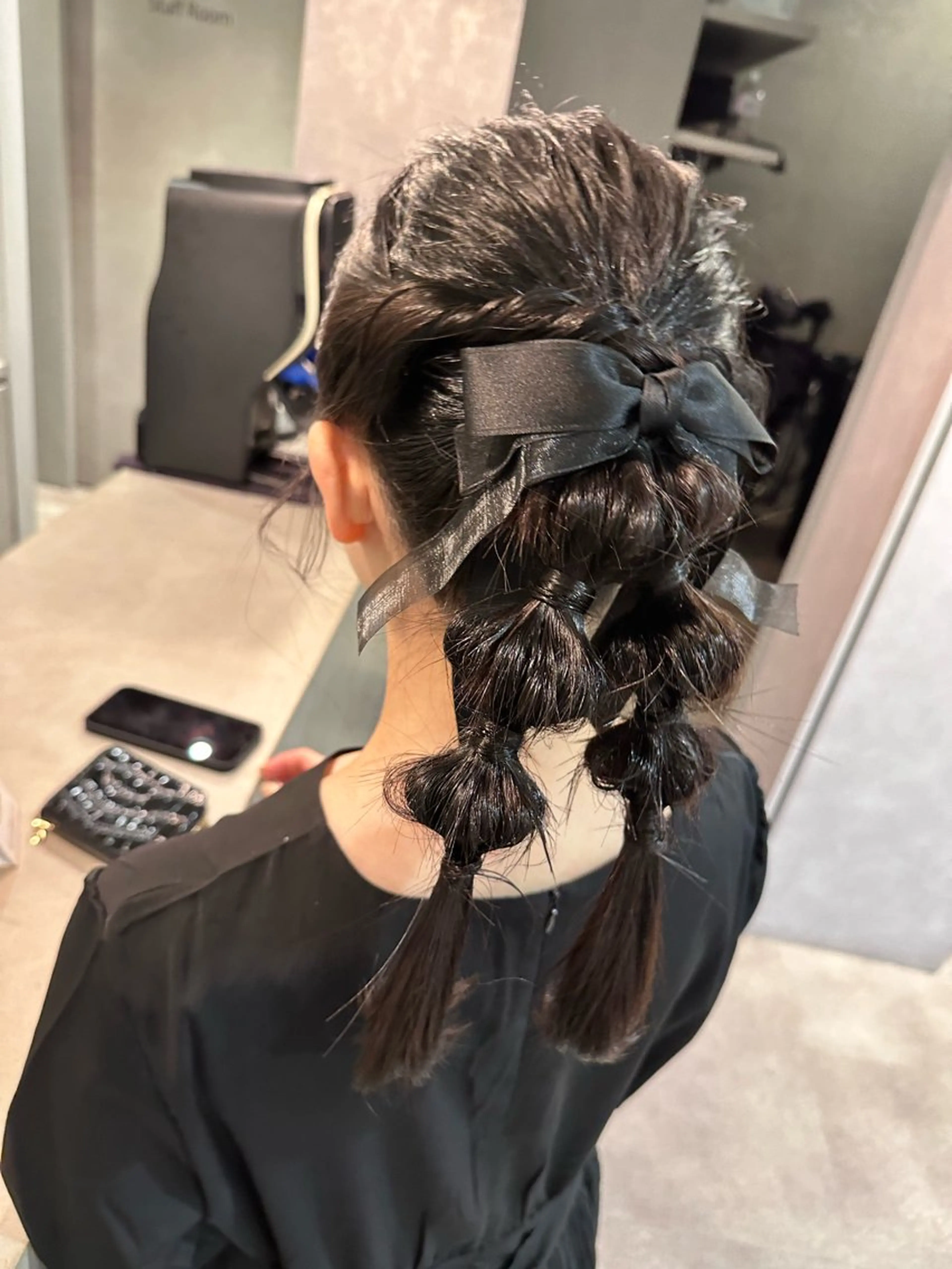 セミロング ヘアセット 韓国風/オシャレ /縮毛矯正/滝口琴未のヘアスタイル